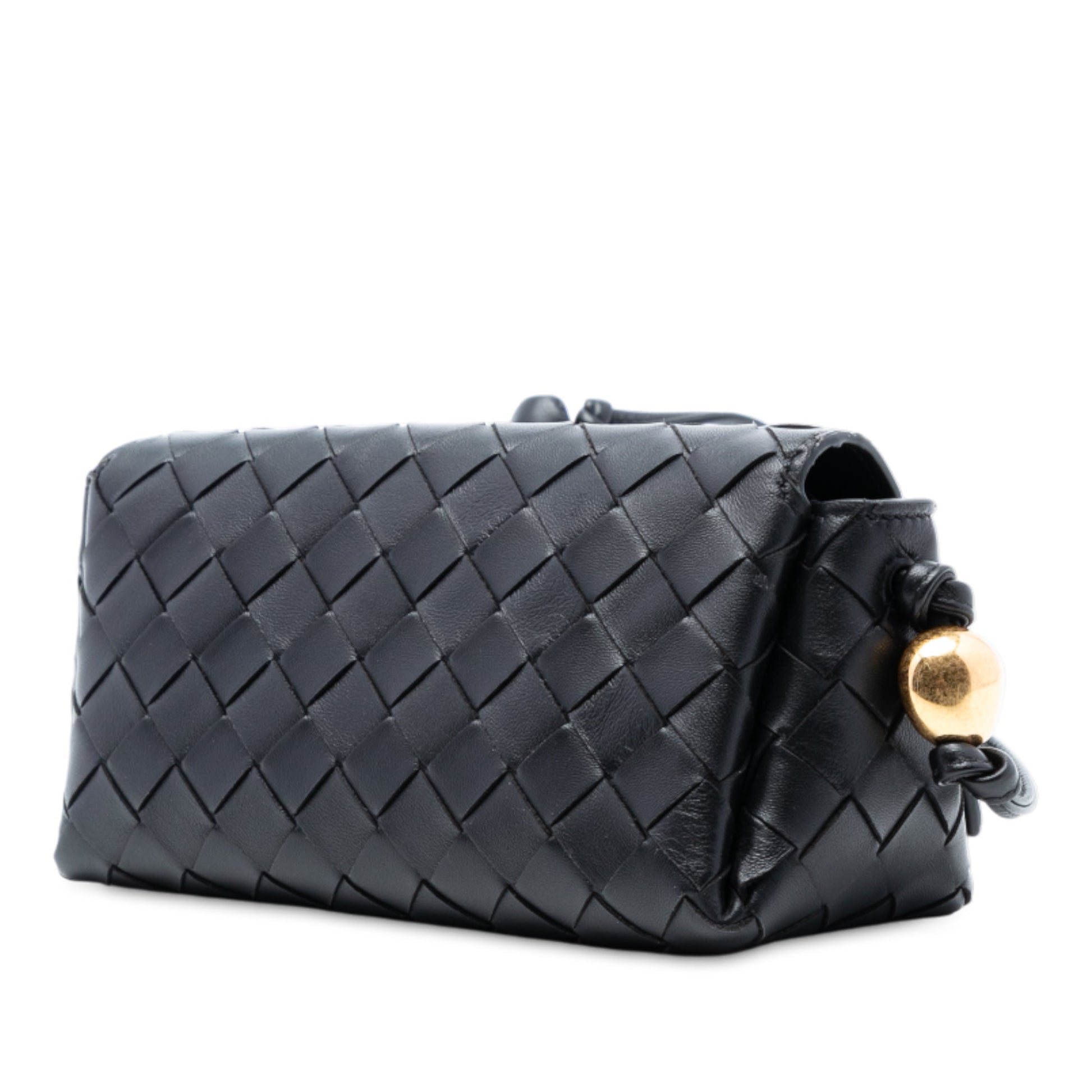 Bottega Veneta Nappa Intrecciato Pouch On Strap Crossbody