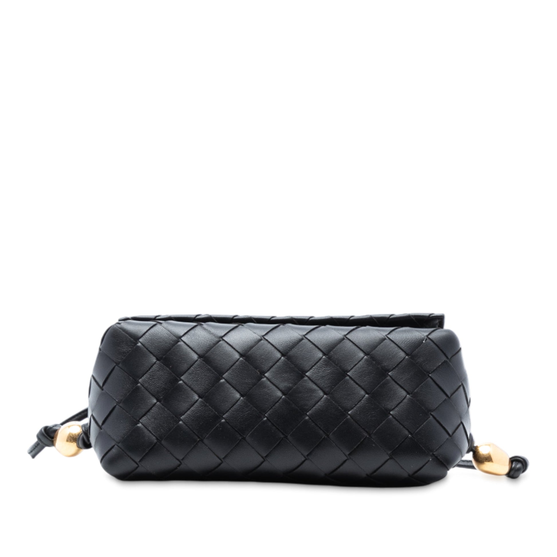 Bottega Veneta Nappa Intrecciato Pouch On Strap Crossbody