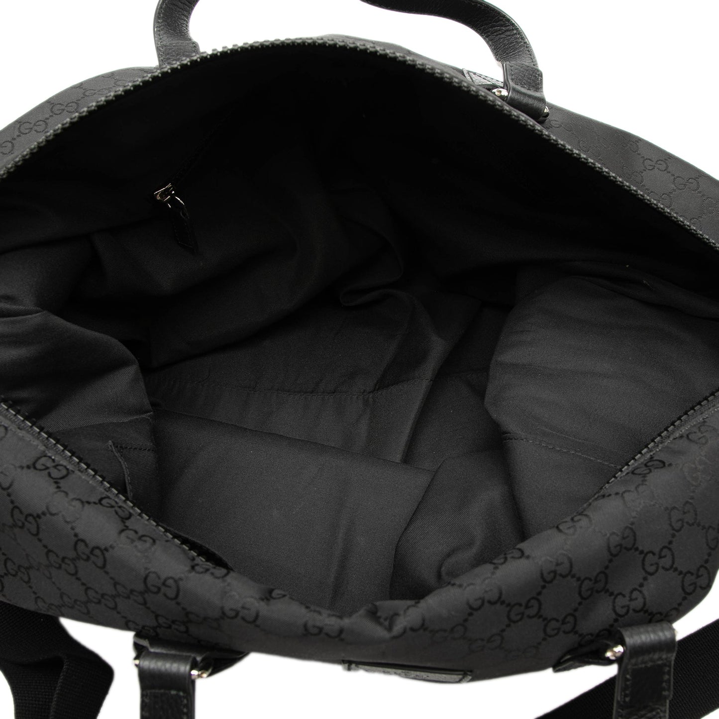 Gucci XL GG Nylon Web Duffle Bag