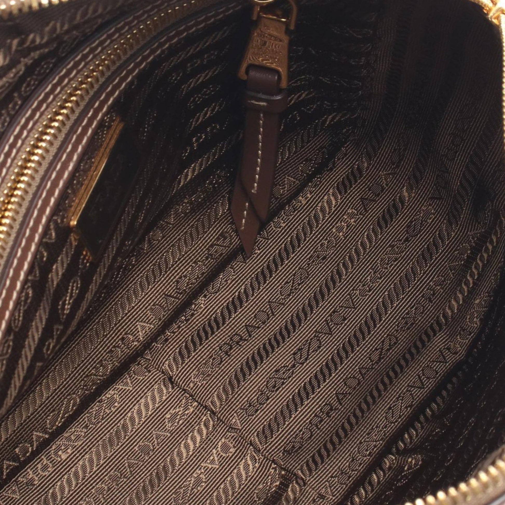 Prada Jacquard Logo Camera Bag