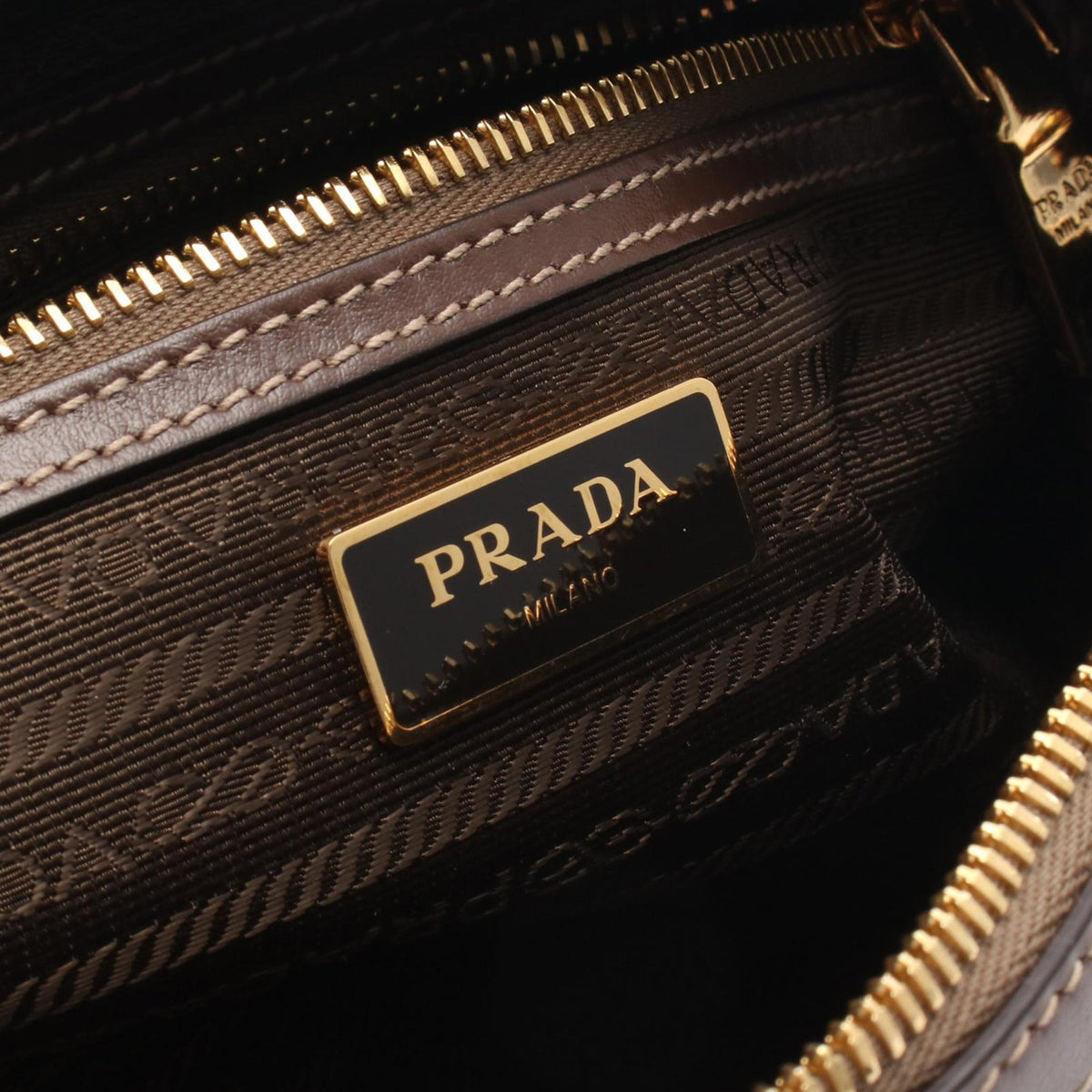 Prada Jacquard Logo Camera Bag