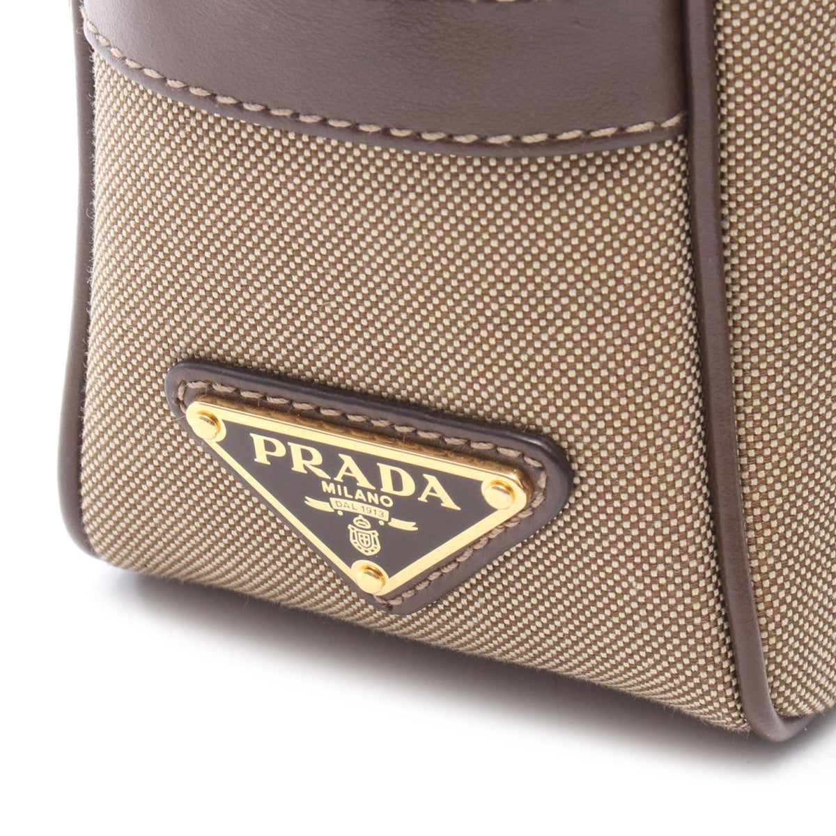 Prada Jacquard Logo Camera Bag