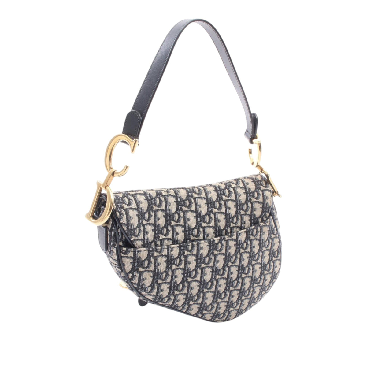 Dior Oblique Canvas Saddle Bag