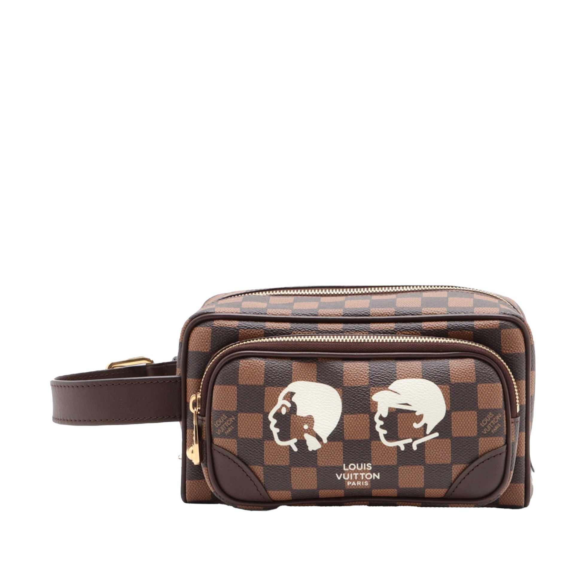 Louis Vuitton Nigo Damier Ebene Phriendship Dopp Kit