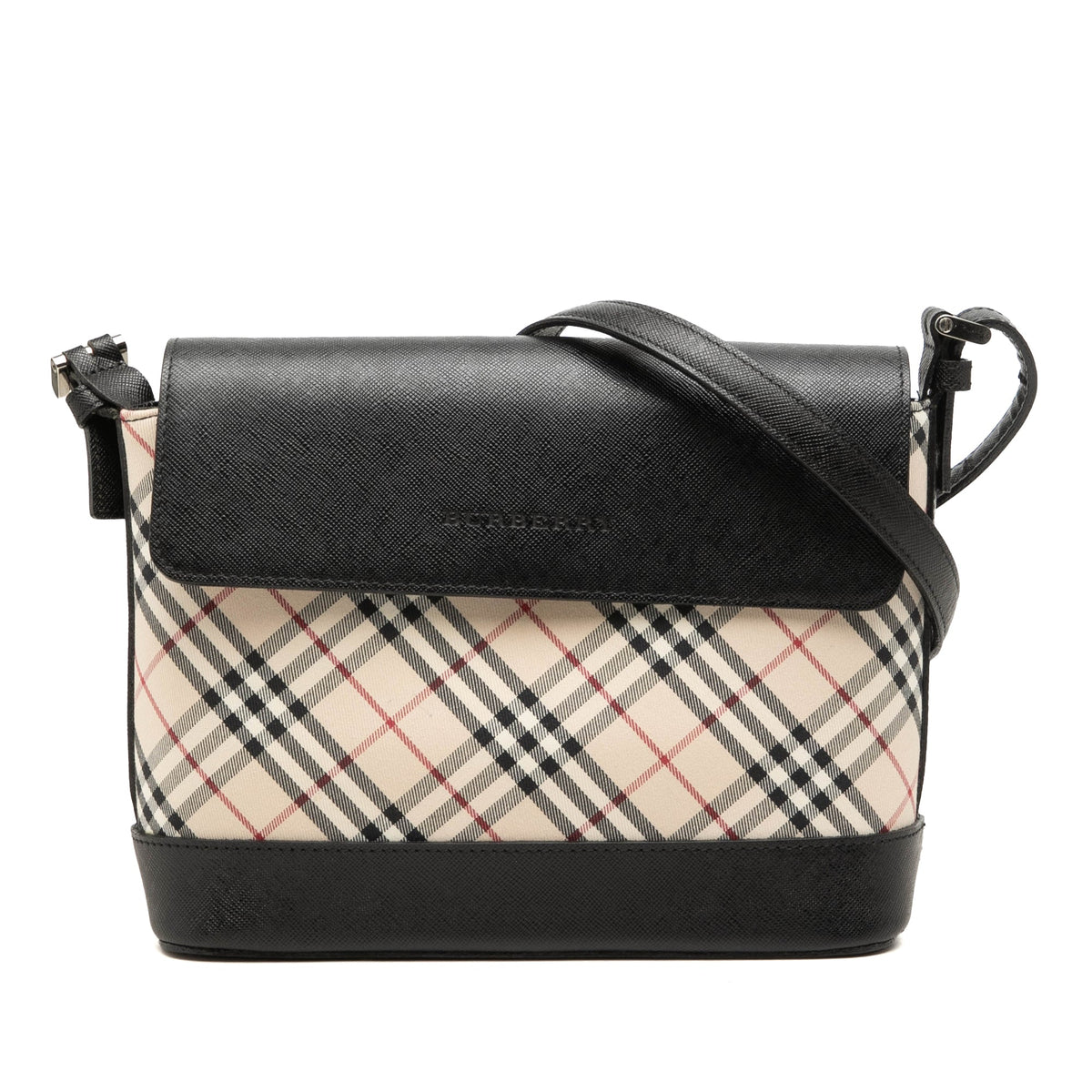 Burberry Nova Check Canvas Crossbody