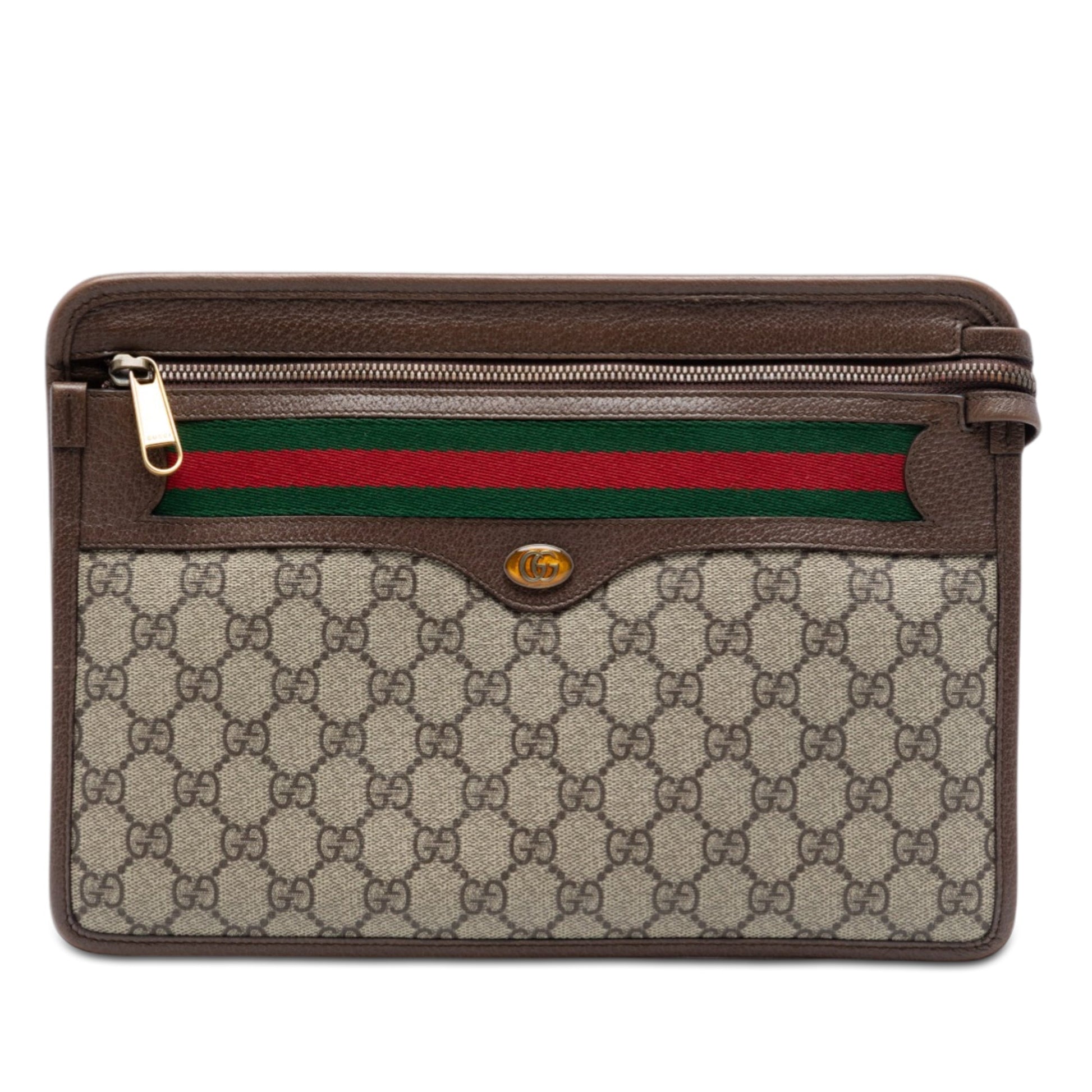 GG Supreme Web Ophidia Clutch