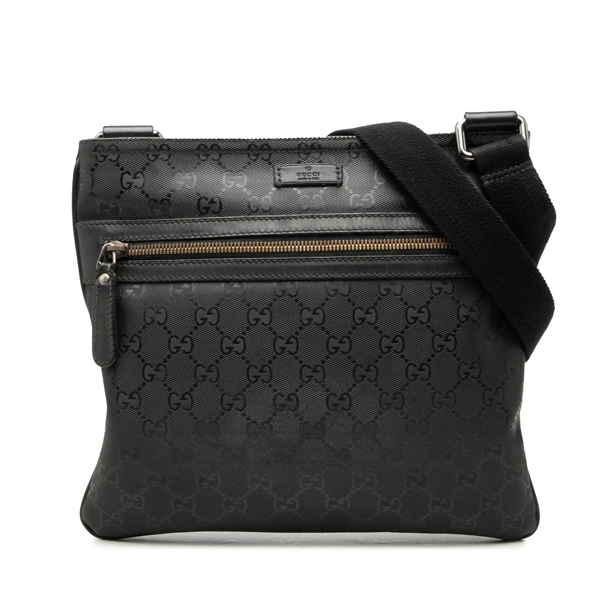 Gucci GG Imprime Crossbody — Black