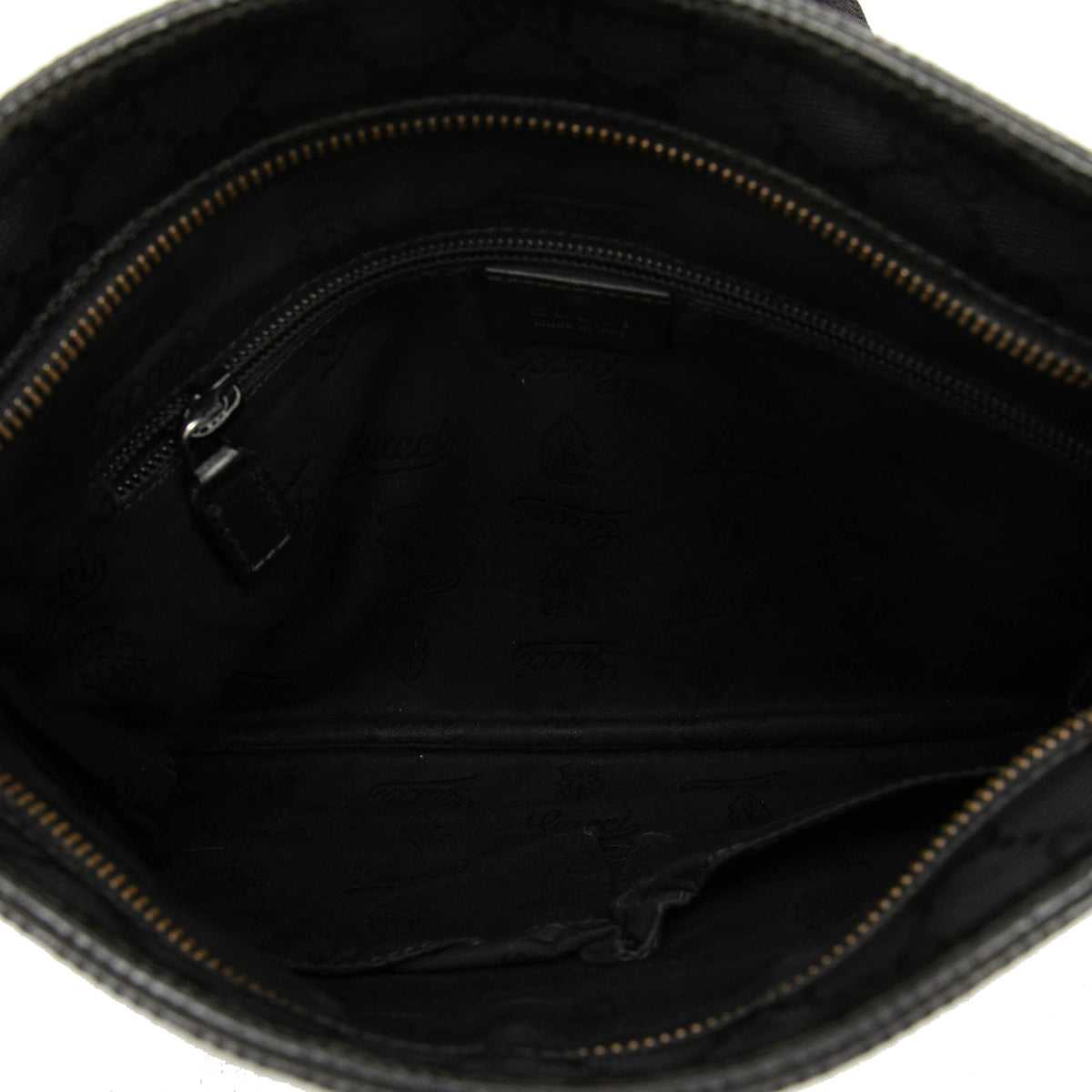 Gucci GG Imprime Crossbody — Black