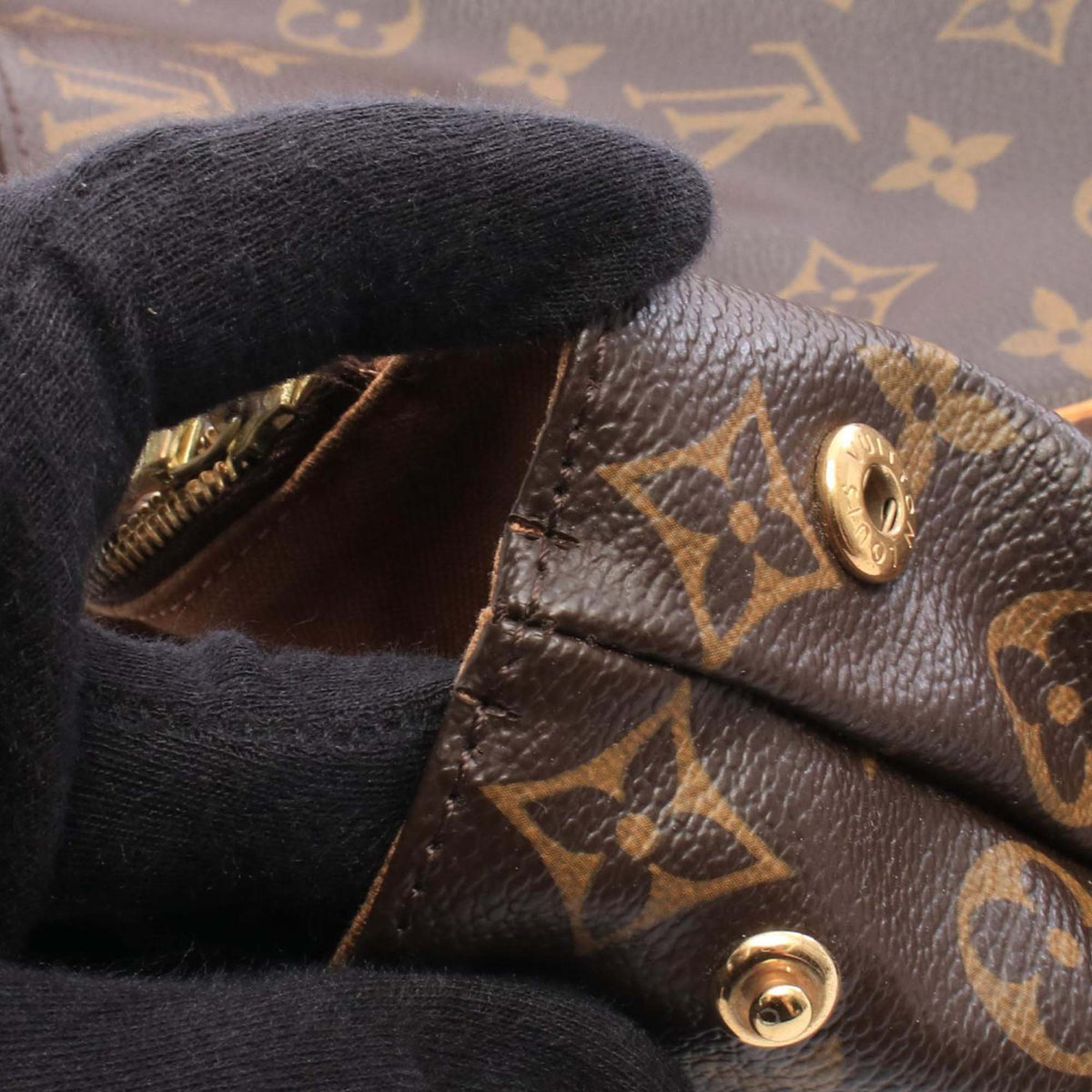 Louis Vuitton Monogram Cabas Beaubourg — Brown