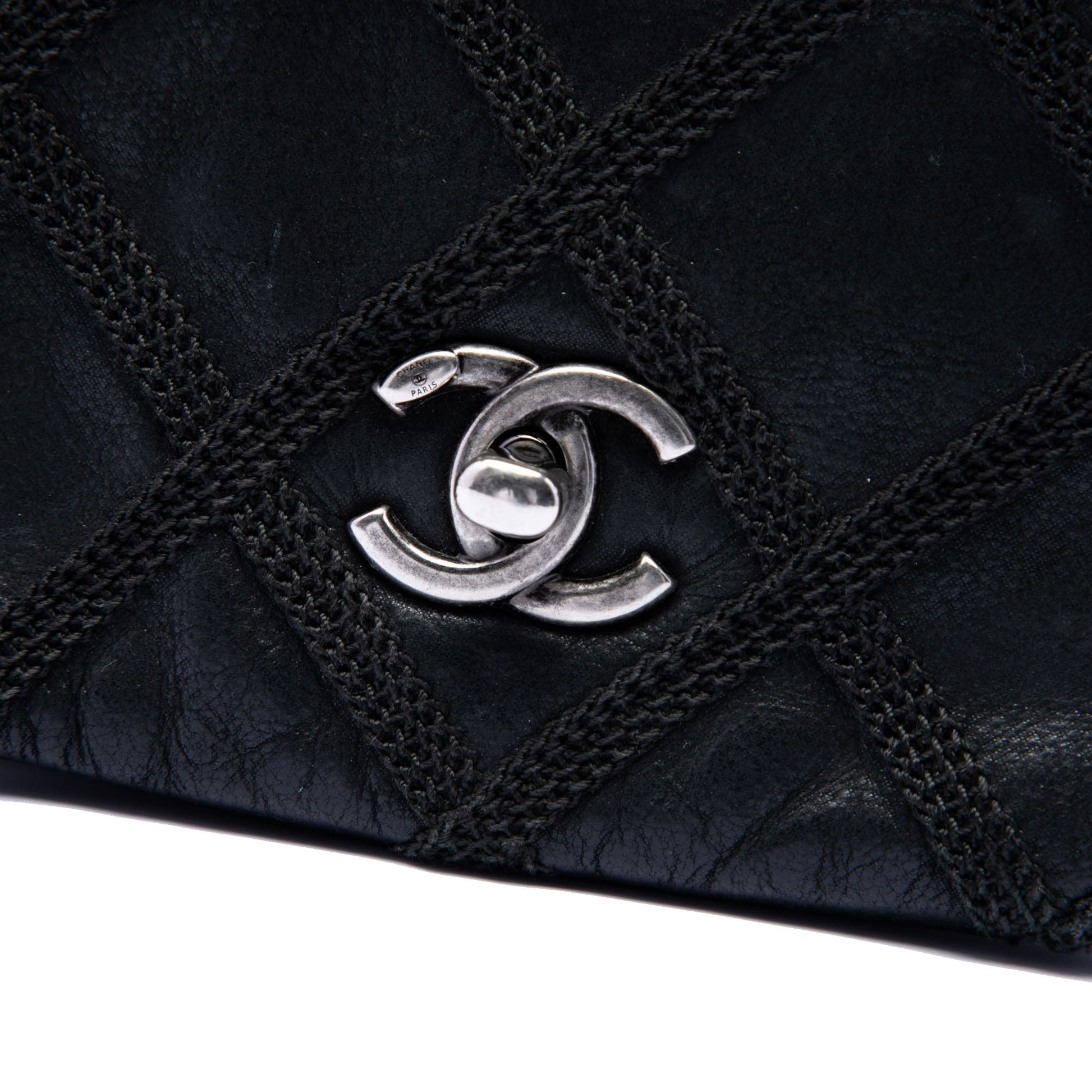 Chanel Mini CC Iridescent Calfskin Diamond Stitch Flap