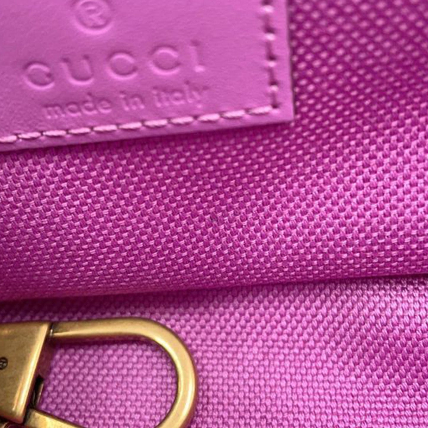 Gucci Super Mini GG Marmont Matelasse GG Canvas Flap Crossbody