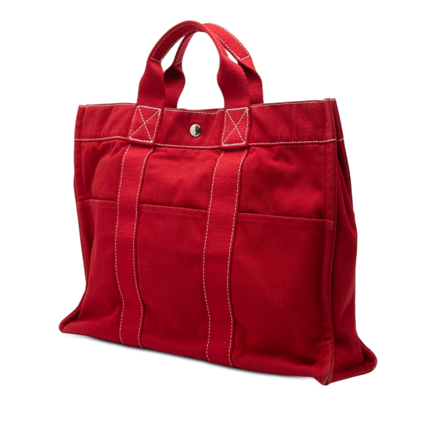 Hermès Canvas Sac Deauville MM
