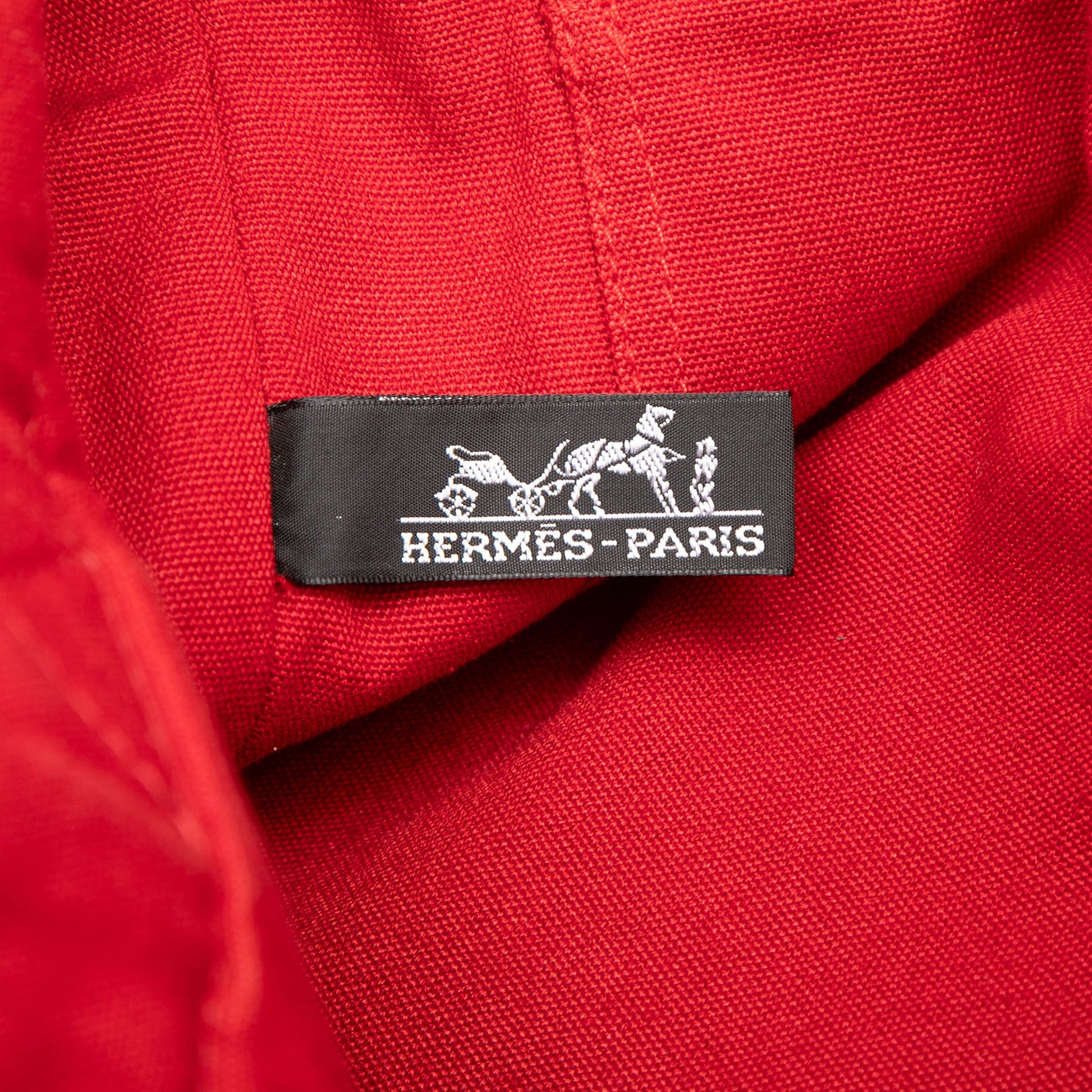 Hermès Canvas Sac Deauville MM