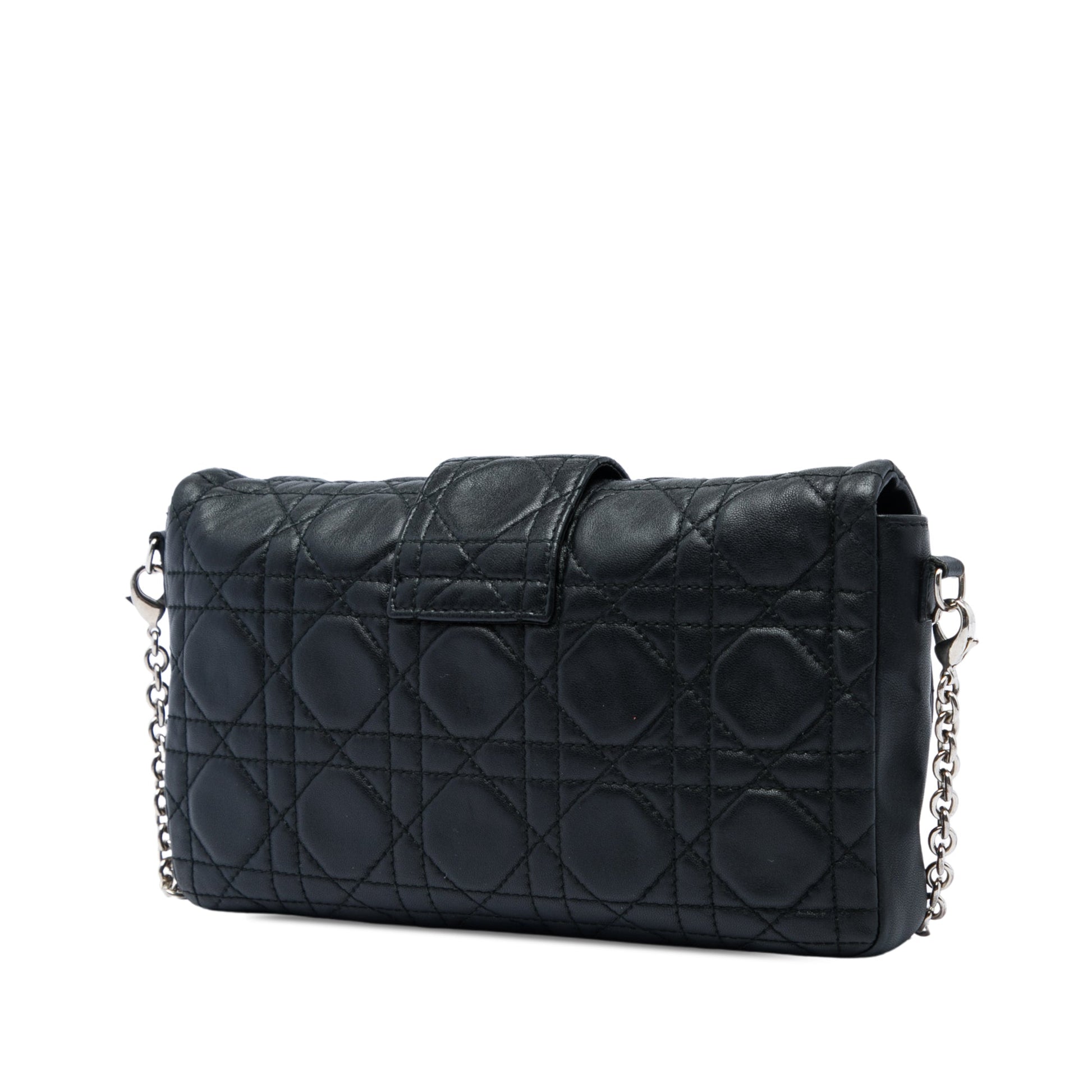 Dior Lambskin Cannage New Lock Pouch