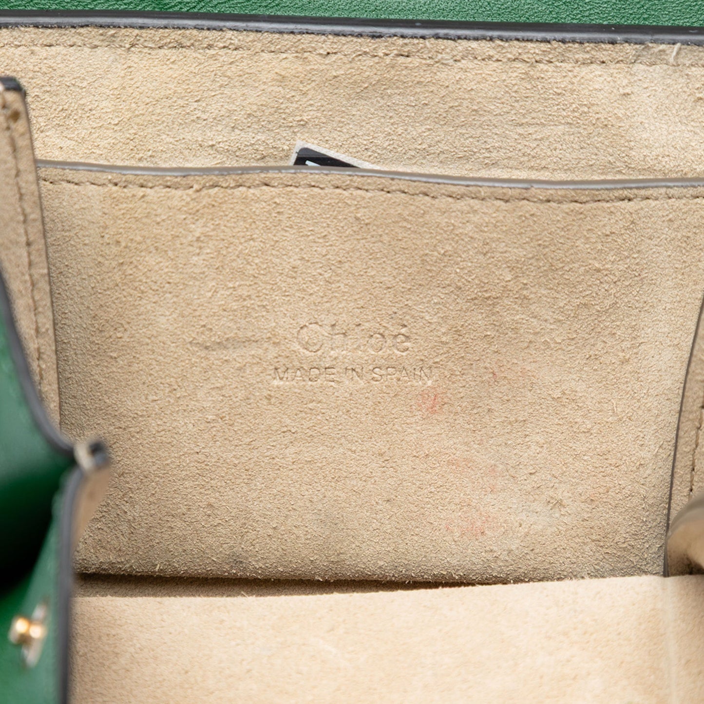 Chloé Mini Calfskin and Suede Faye Bracelet Bag