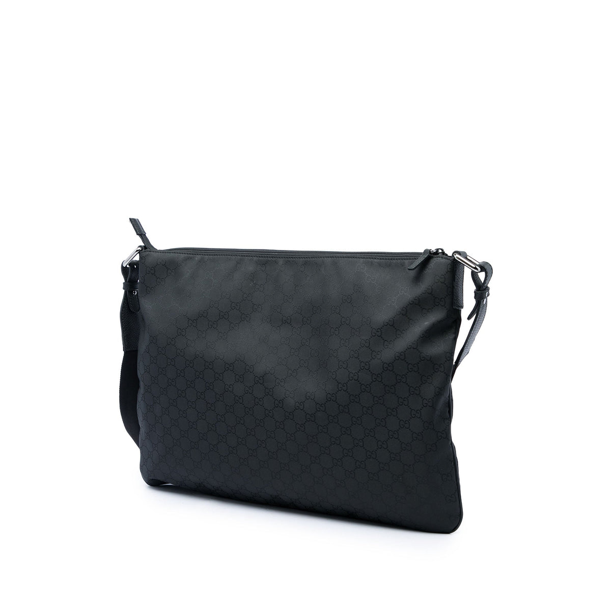 Gucci GG Nylon Crossbody — Black