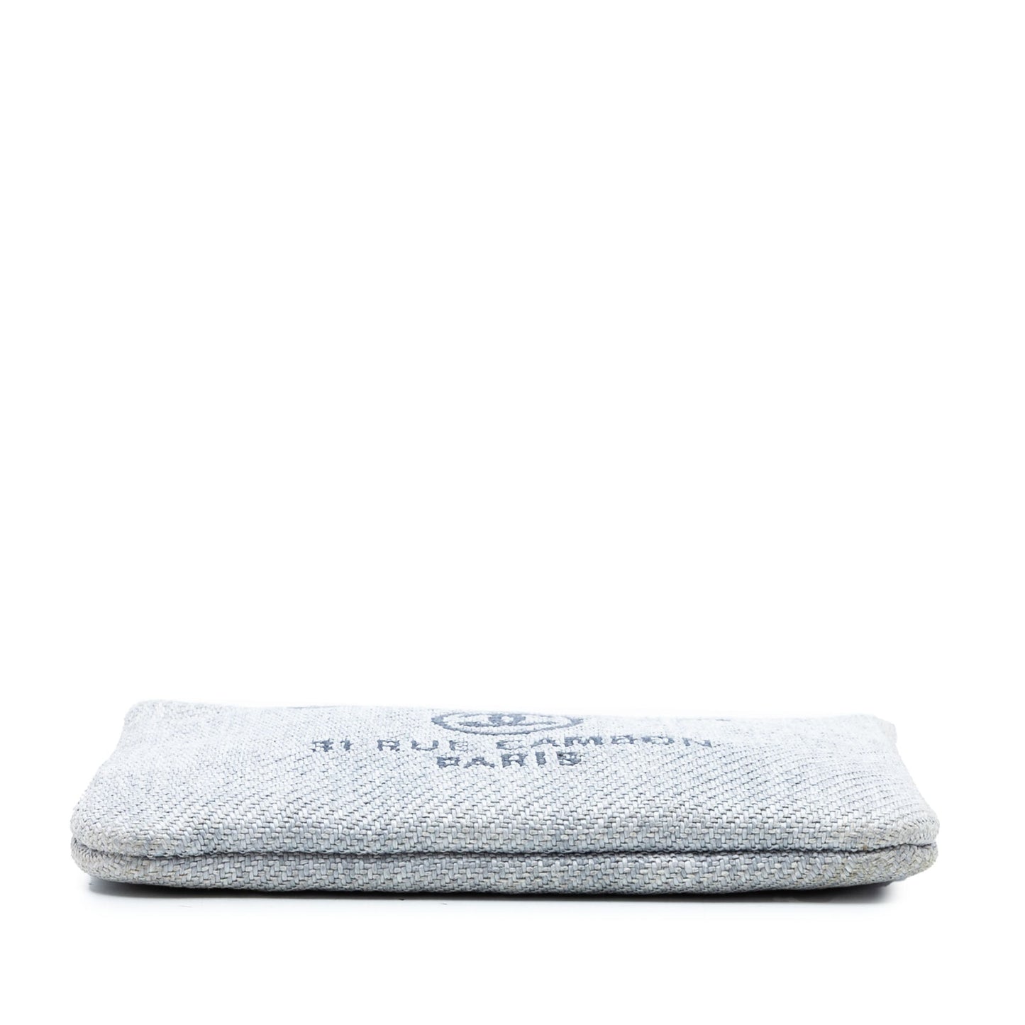 Chanel Small Denim Deauville O Case Clutch