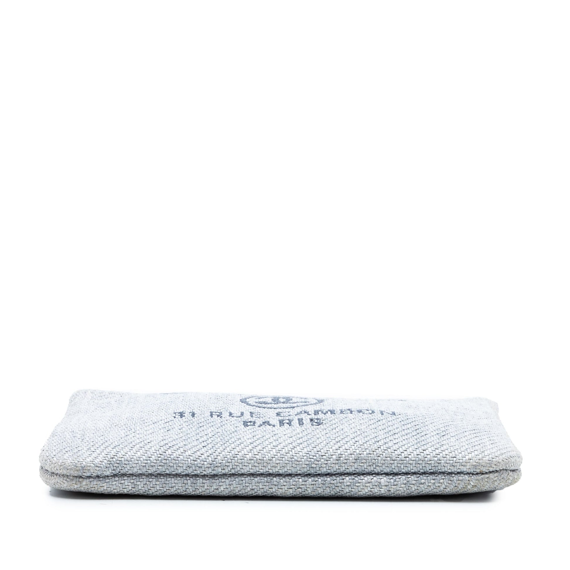 Chanel Small Denim Deauville O Case Clutch