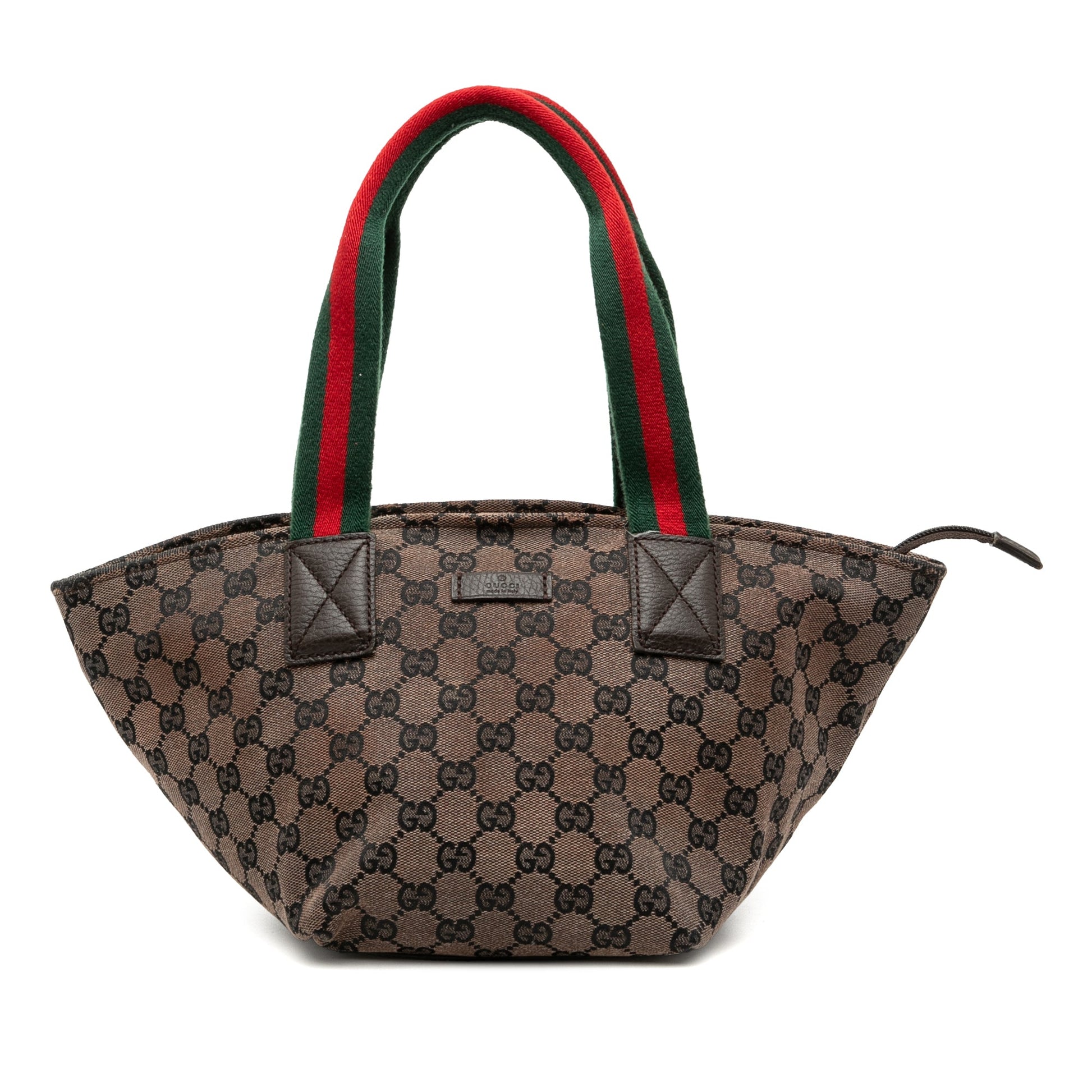 GG Canvas Web Handbag