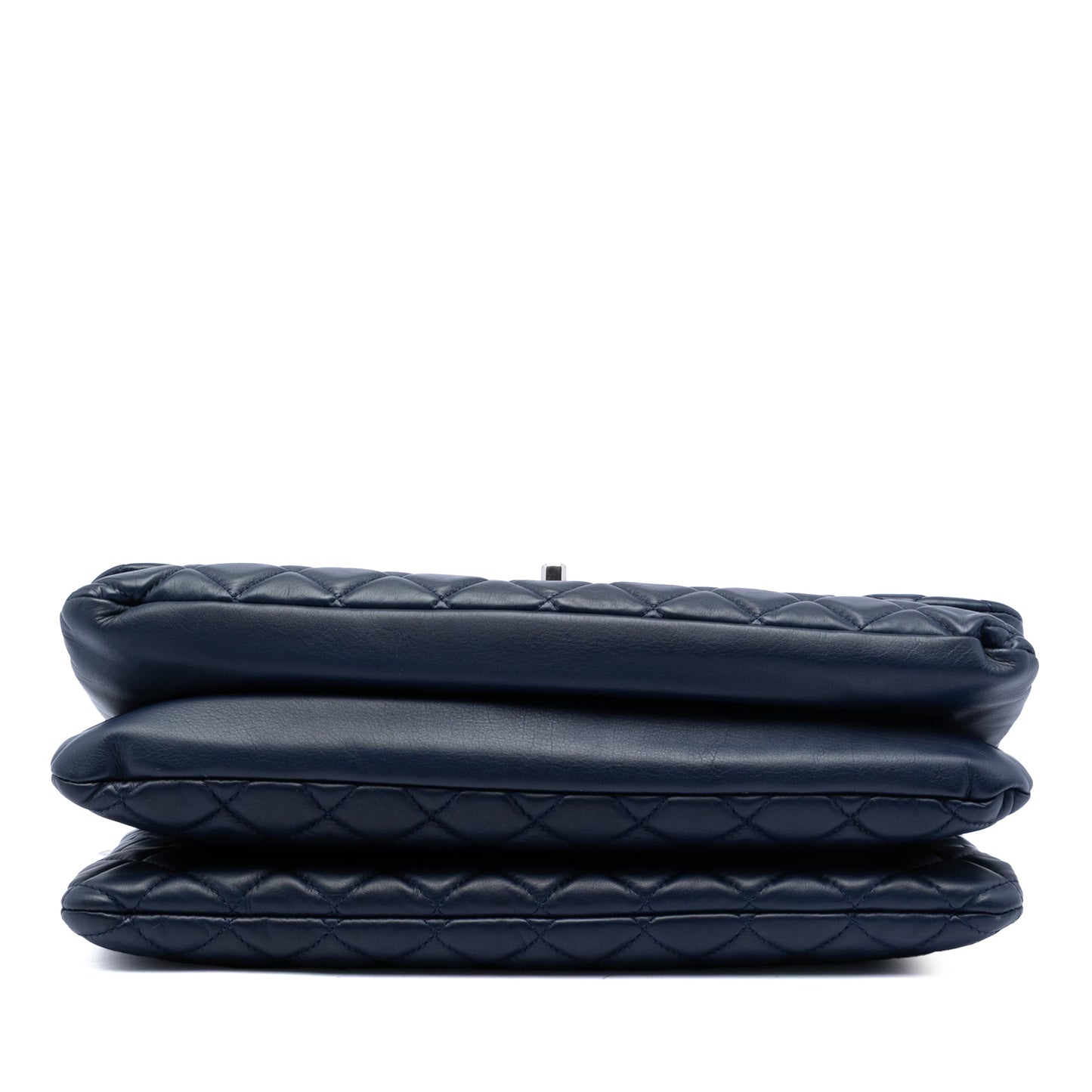 Chanel Maxi CC Quilted Lambskin 3 Compartment Flap
