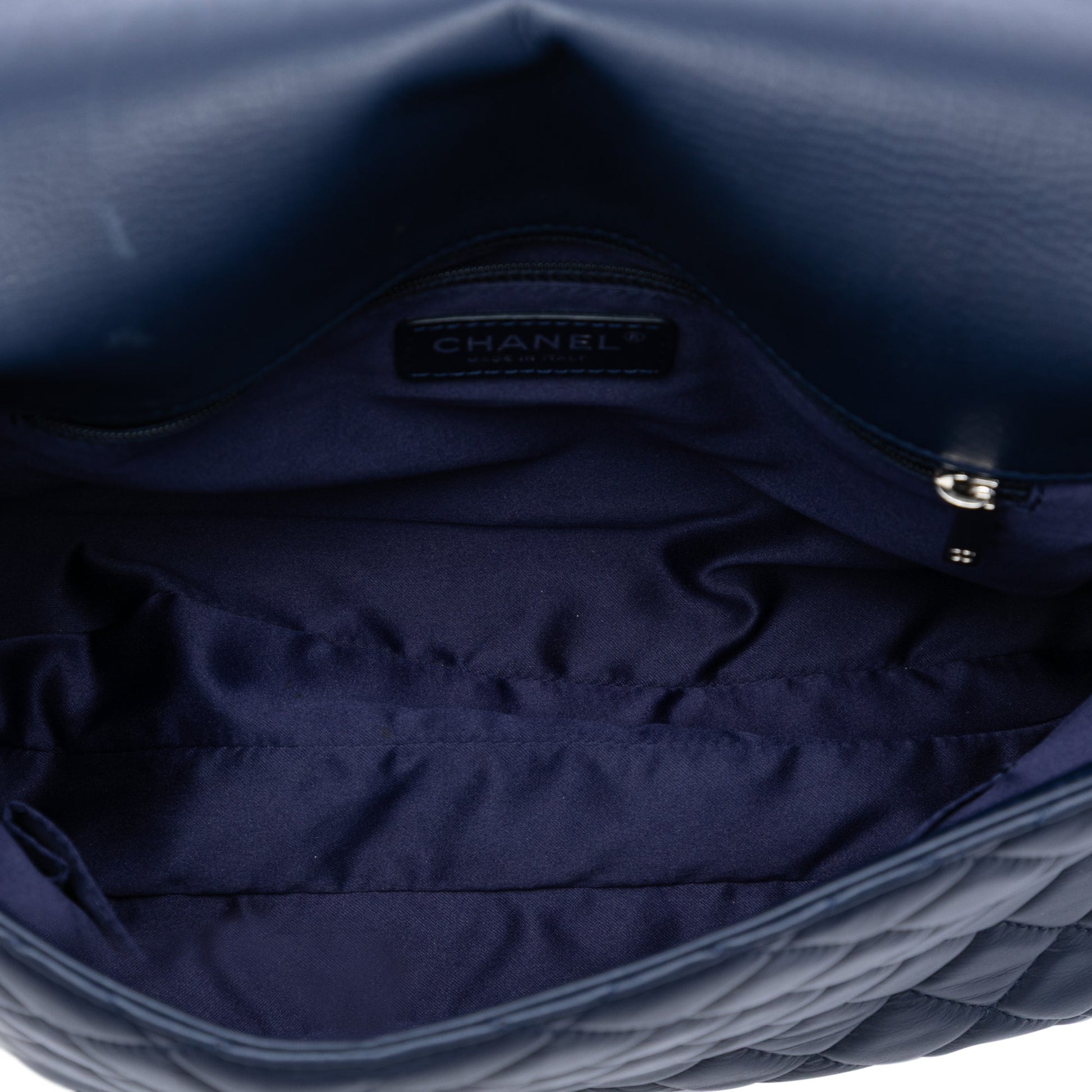 Chanel Maxi CC Quilted Lambskin 3 Compartment Flap