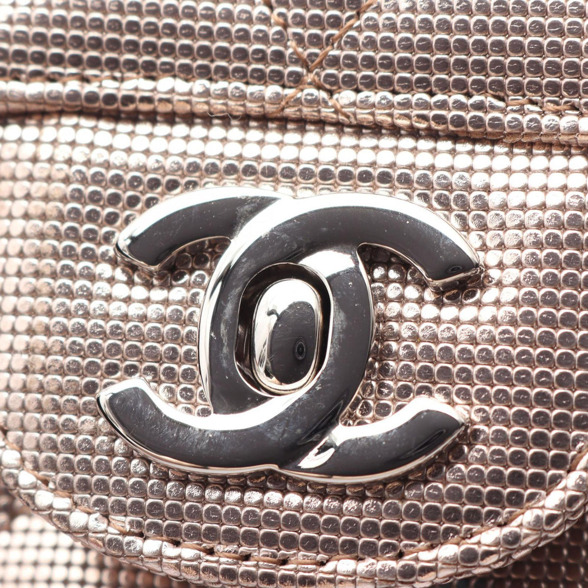Chanel Medium Classic Calfskin Pixel Effect Double Flap