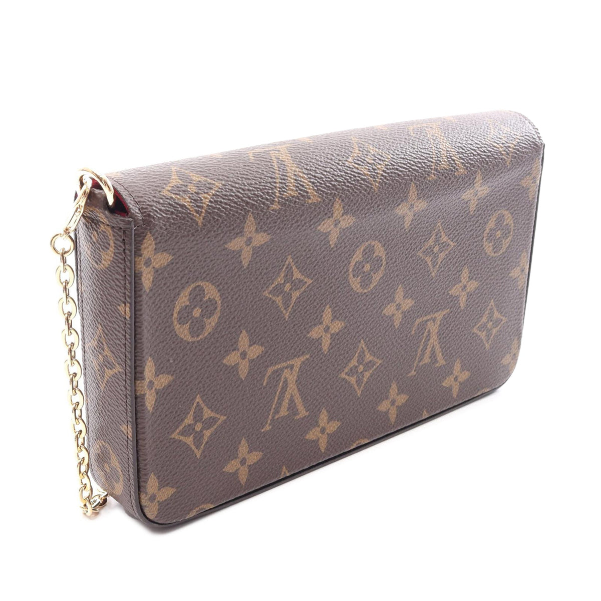 Louis Vuitton Monogram Pochette Felicie — Brown