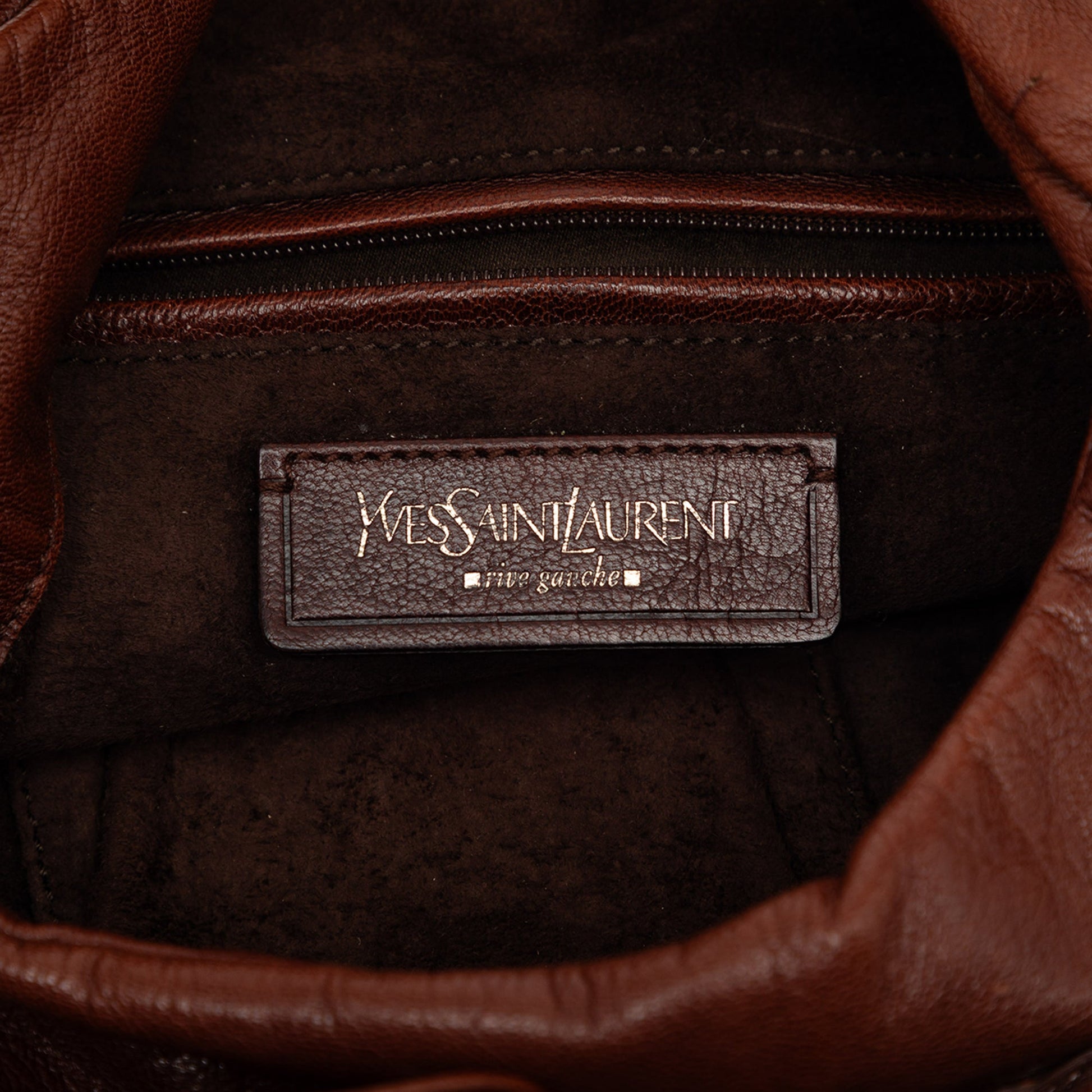 Saint Laurent Leather Nadja Rose Petal Shoulder Bag