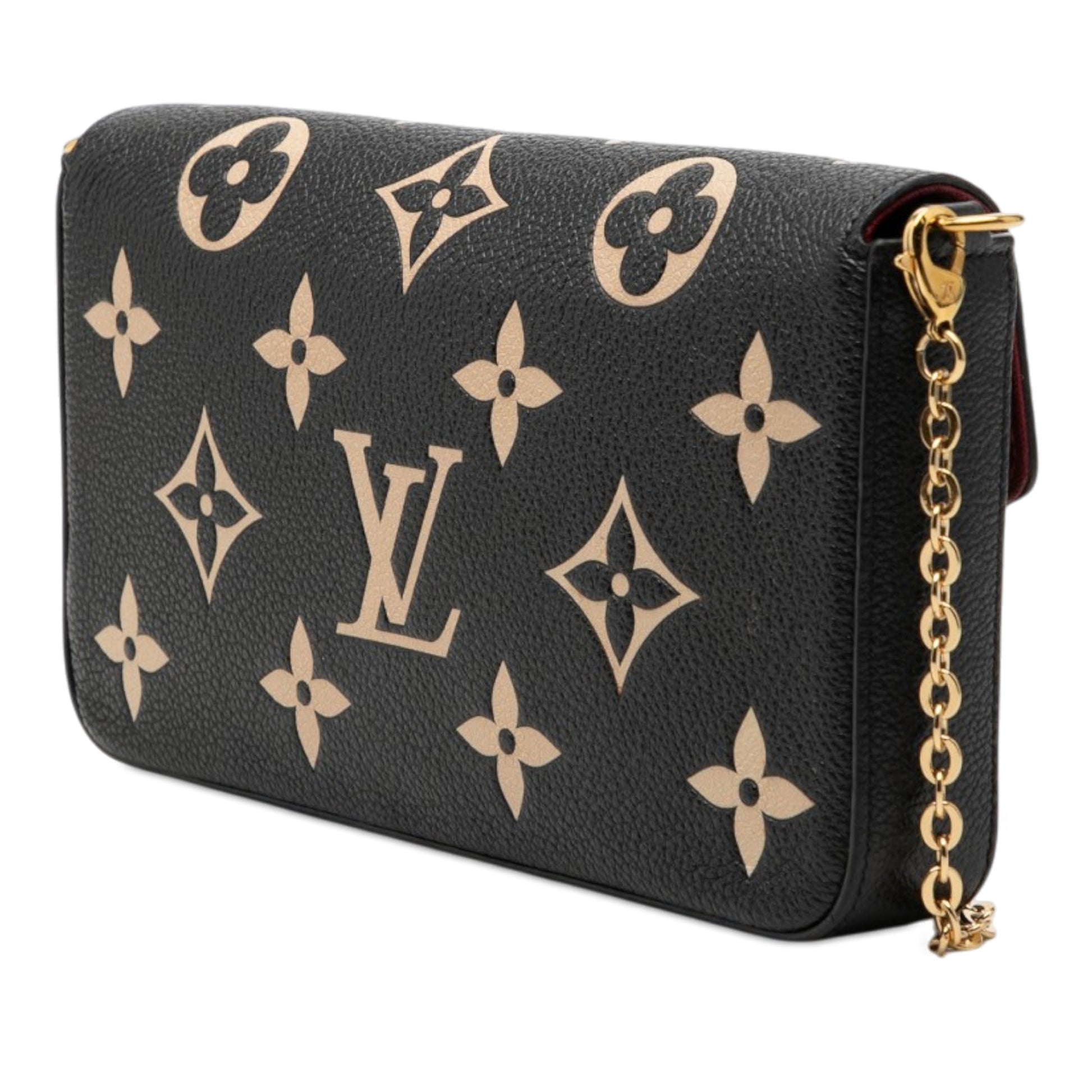 Louis Vuitton Bicolor Monogram Empreinte Pochette Felicie