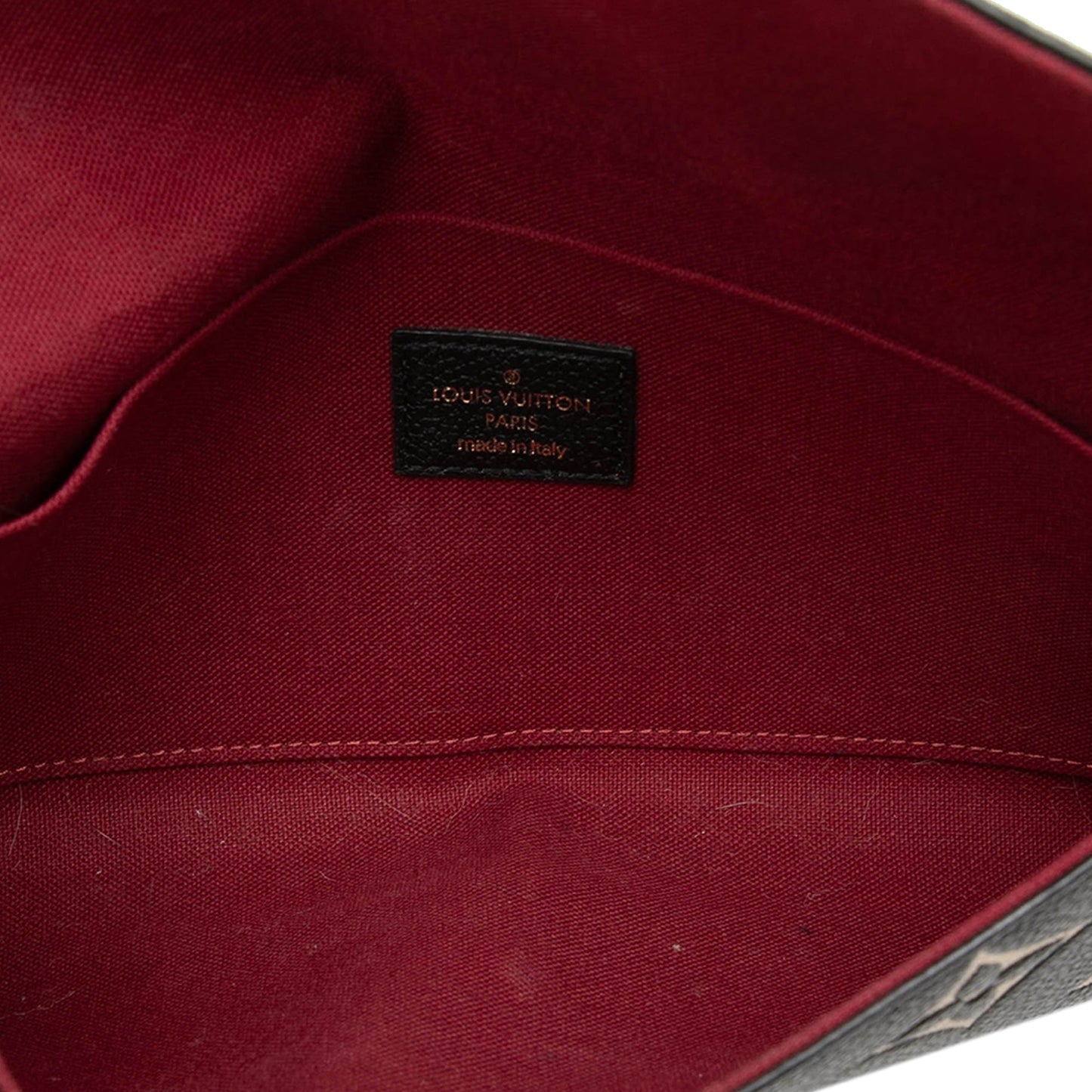 Louis Vuitton Bicolor Monogram Empreinte Pochette Felicie