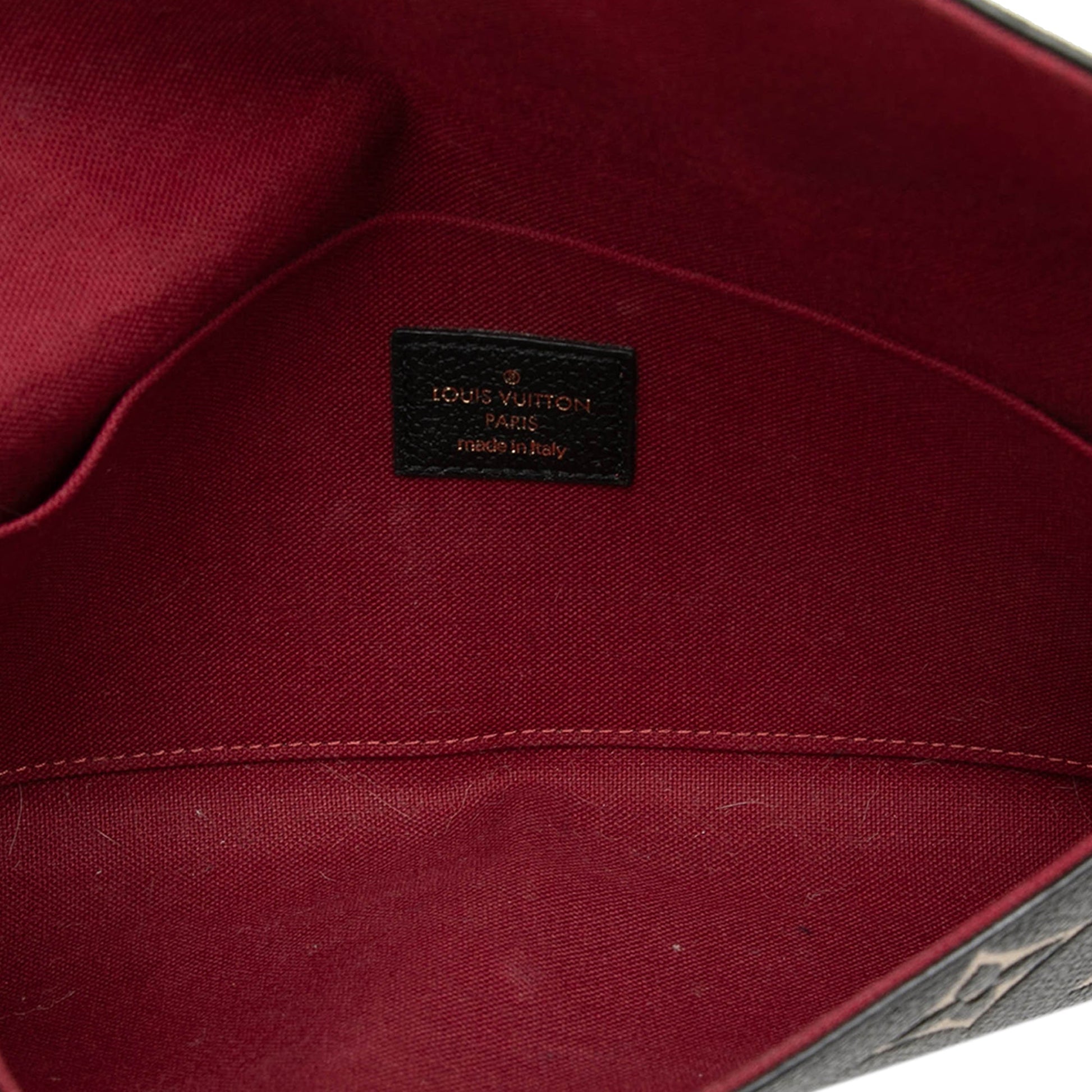 Louis Vuitton Bicolor Monogram Empreinte Pochette Felicie