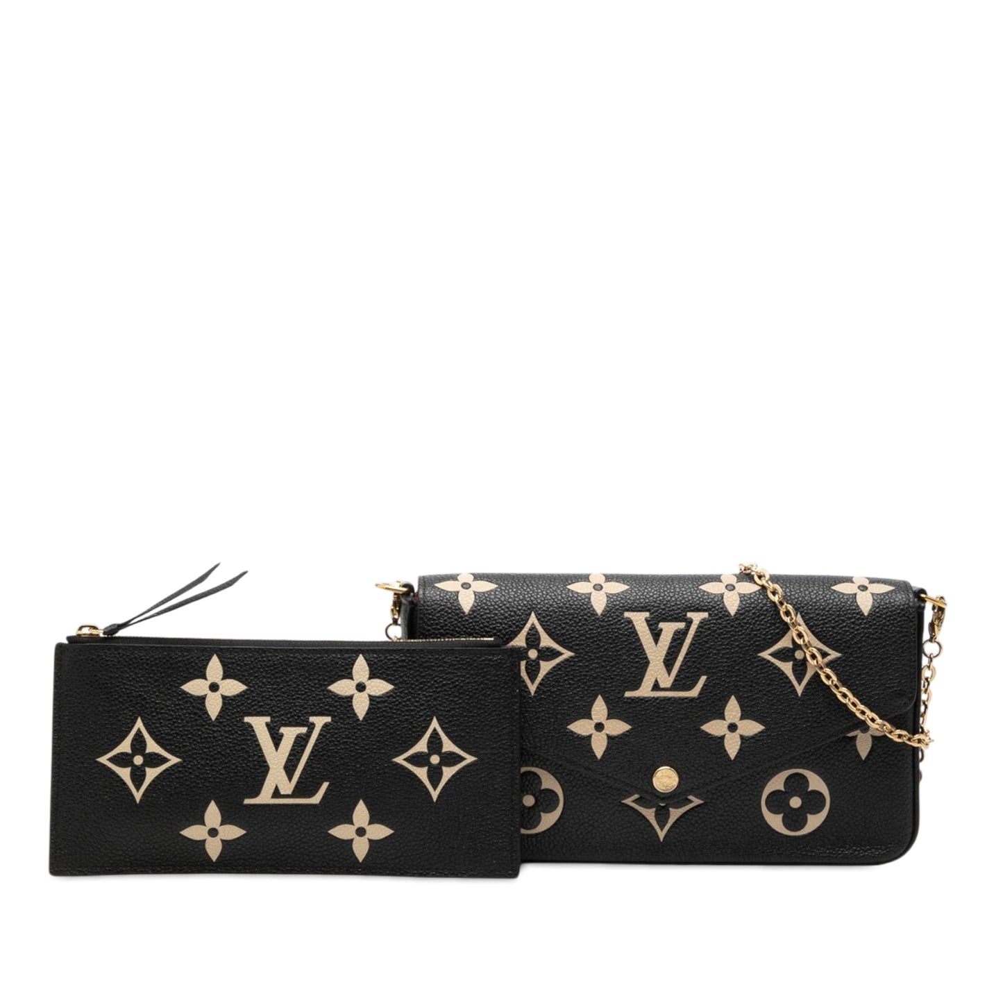Louis Vuitton Bicolor Monogram Empreinte Pochette Felicie