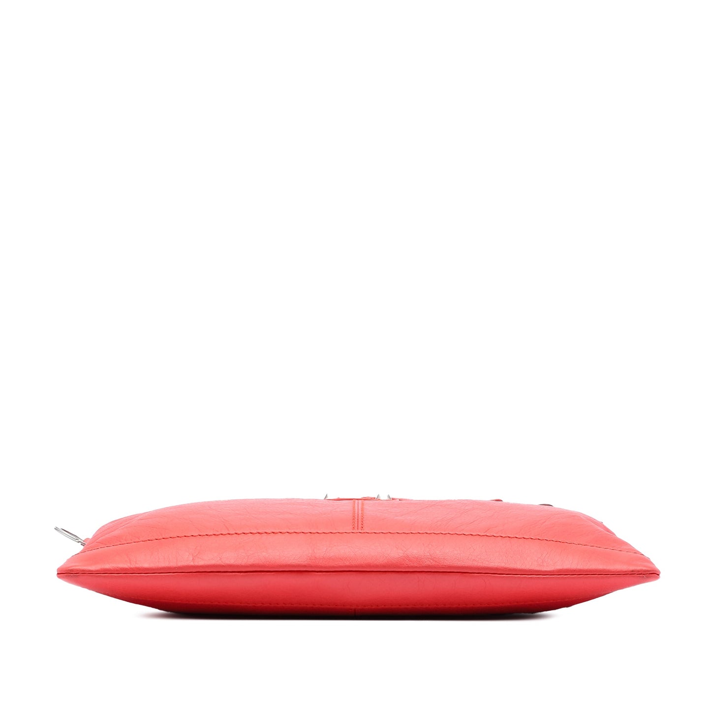 Balenciaga Lambskin Motocross Classic Clip M Clutch