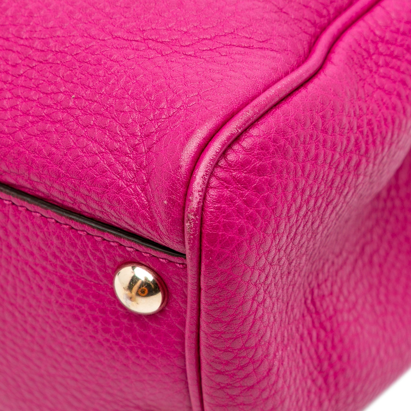 Gucci Small Calfskin Bamboo Shopper Satchel