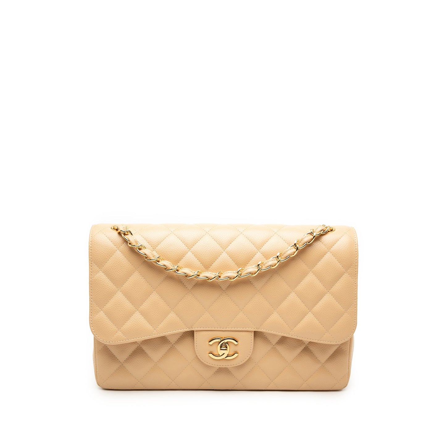 Chanel Jumbo Classic Caviar Double Flap