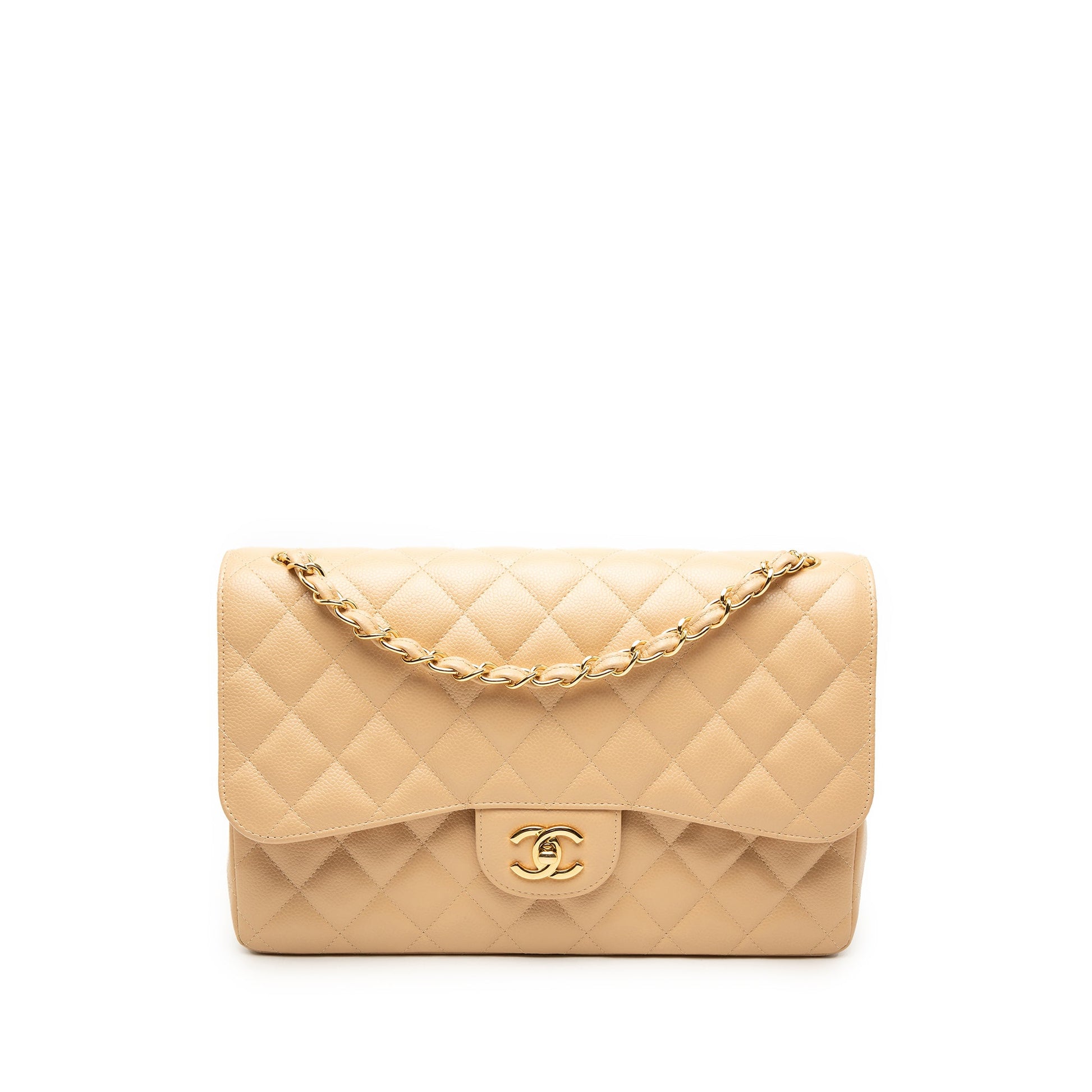 Chanel Jumbo Classic Caviar Double Flap