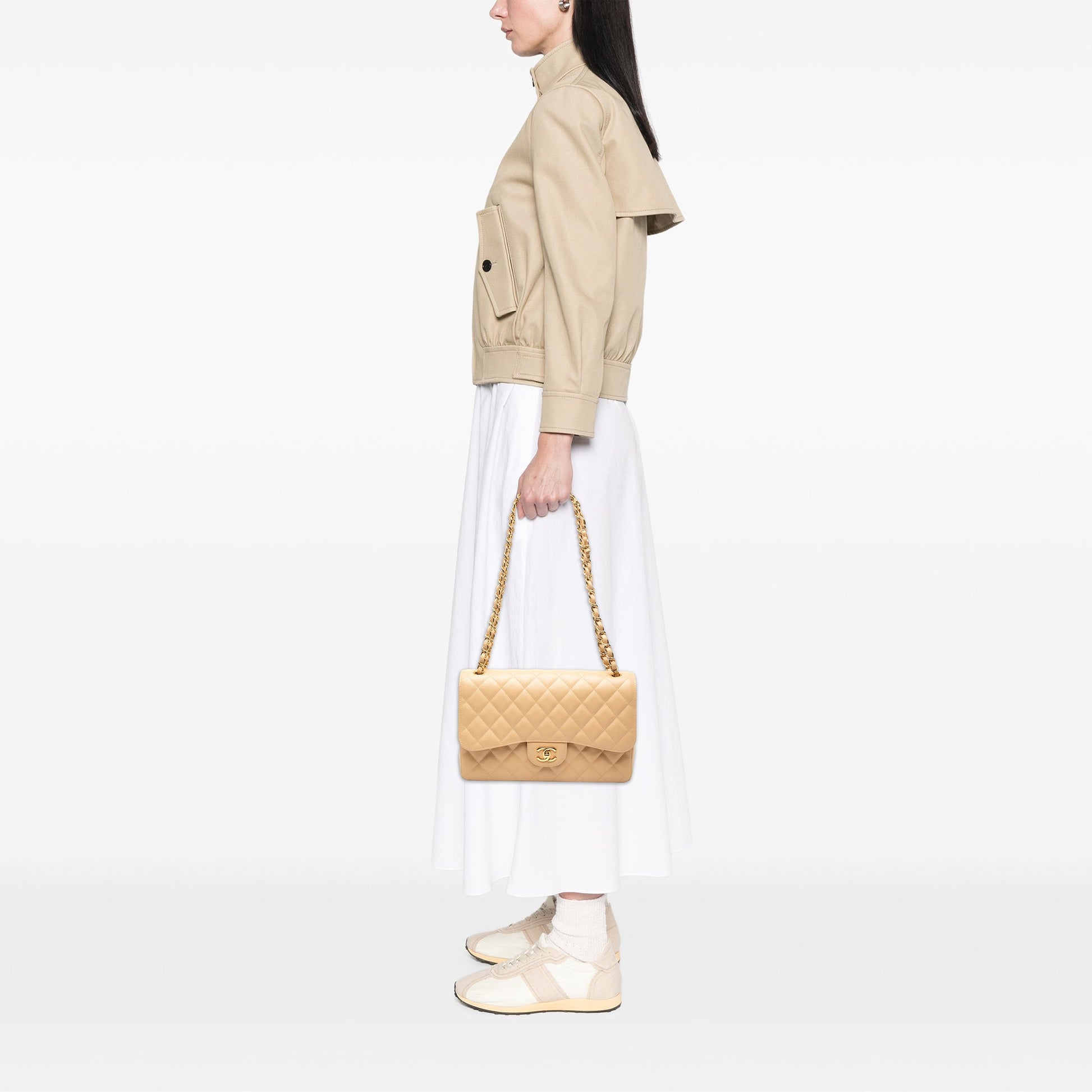Chanel Jumbo Classic Caviar Double Flap