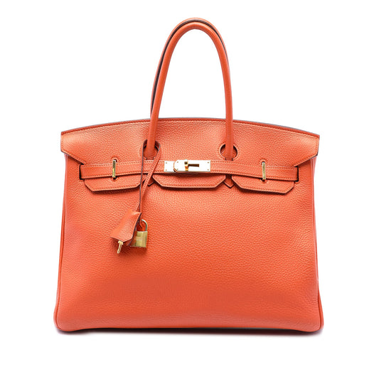 Hermès Clemence Birkin Retourne 35