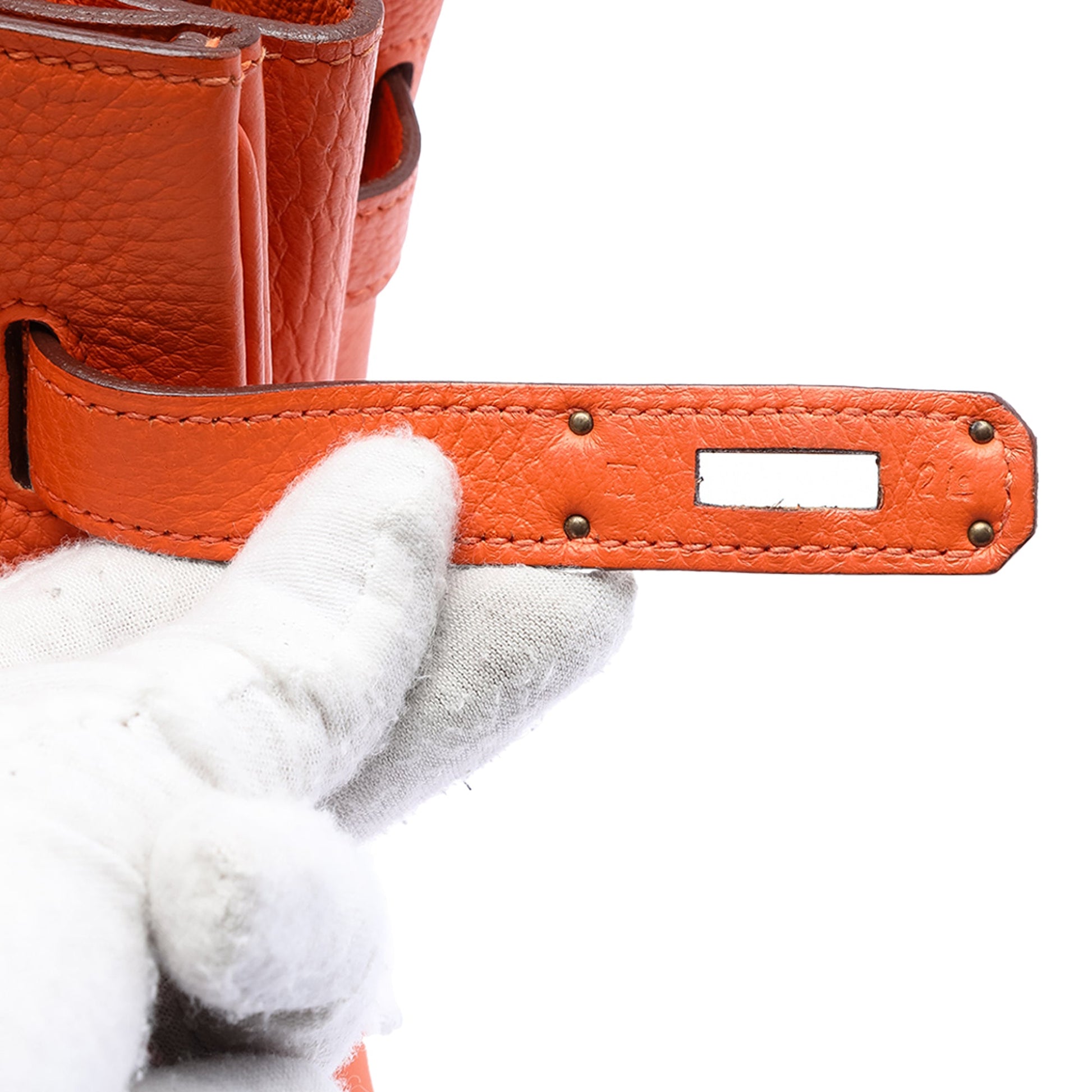 Hermès Clemence Birkin Retourne 35