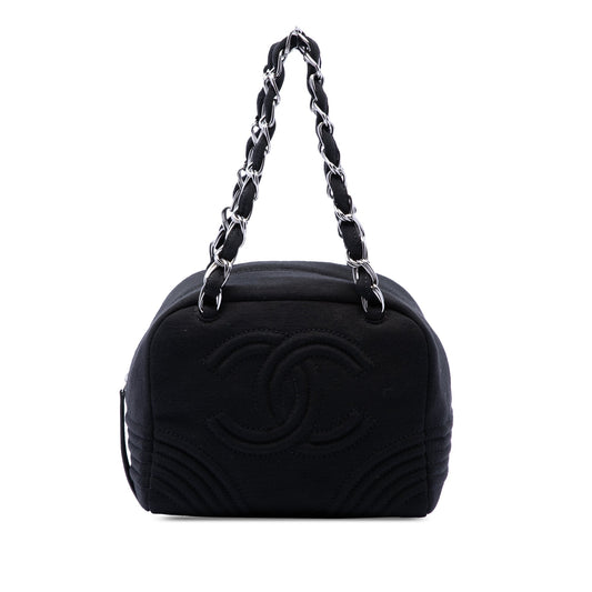 Chanel Small CC Jersey Bowler Bag