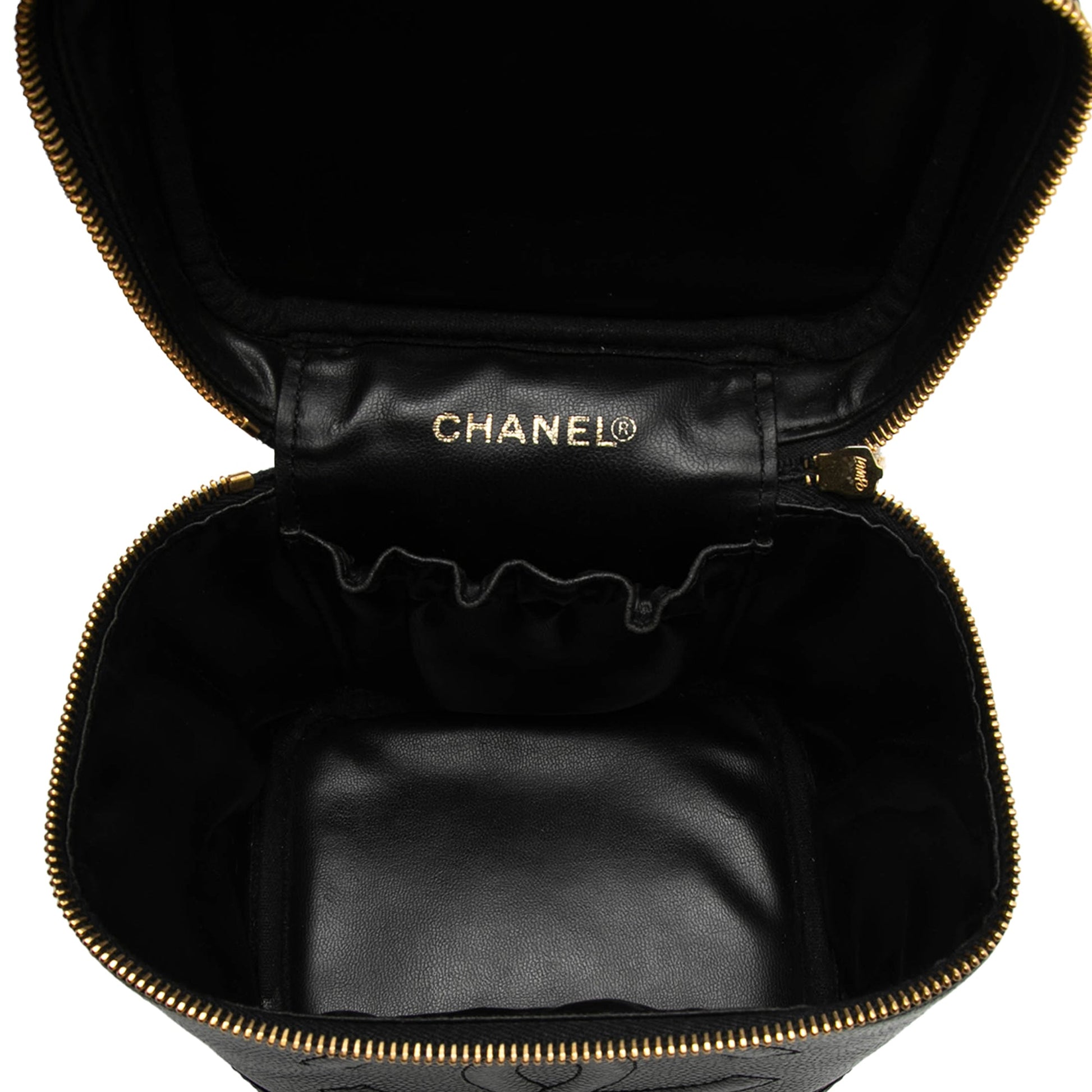 Chanel CC Caviar Vanity Case