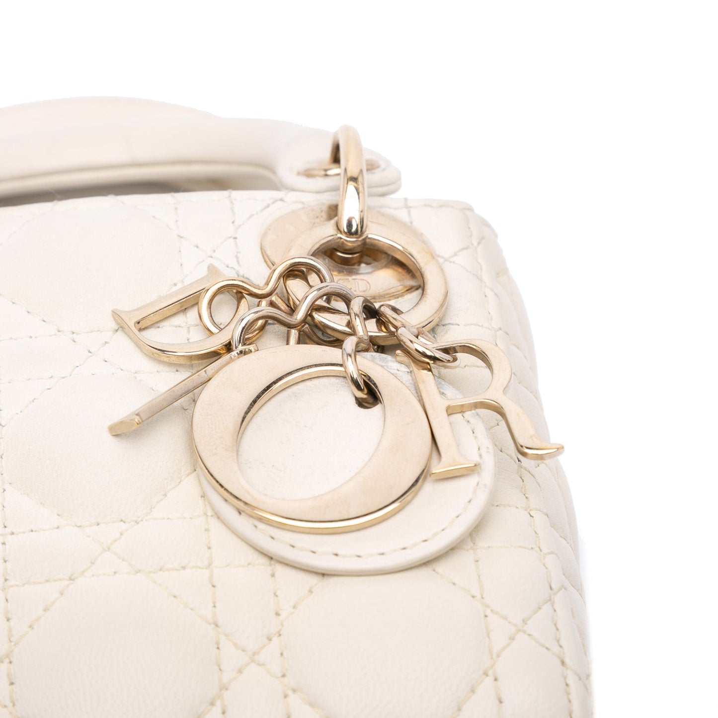 Dior Micro Lambskin Cannage Lady Dior
