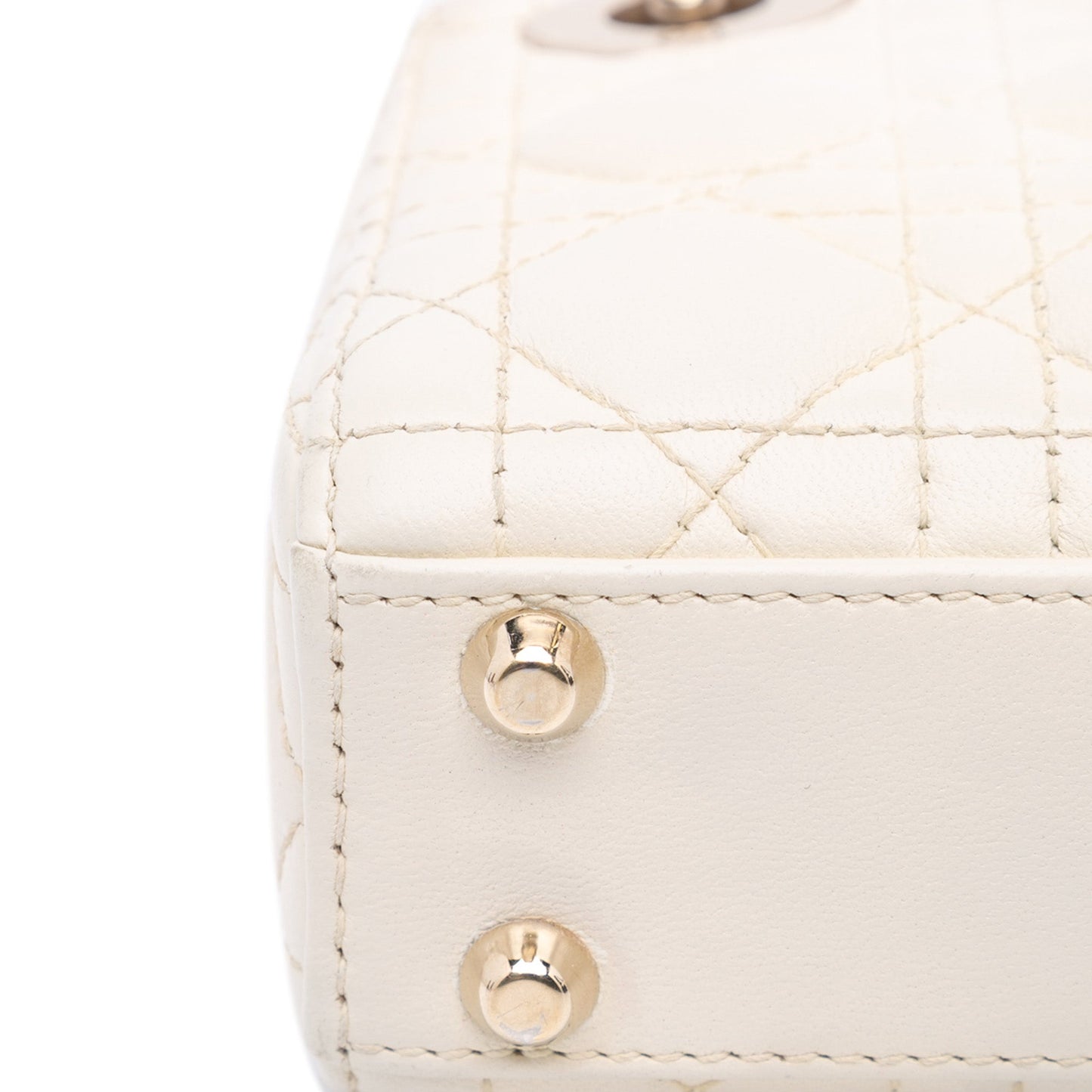 Dior Micro Lambskin Cannage Lady Dior