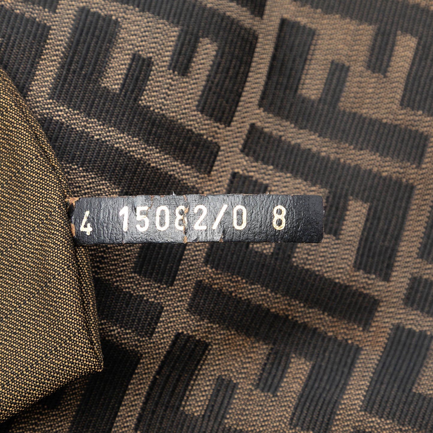 Zucca Coated Canvas Shoulder Bag