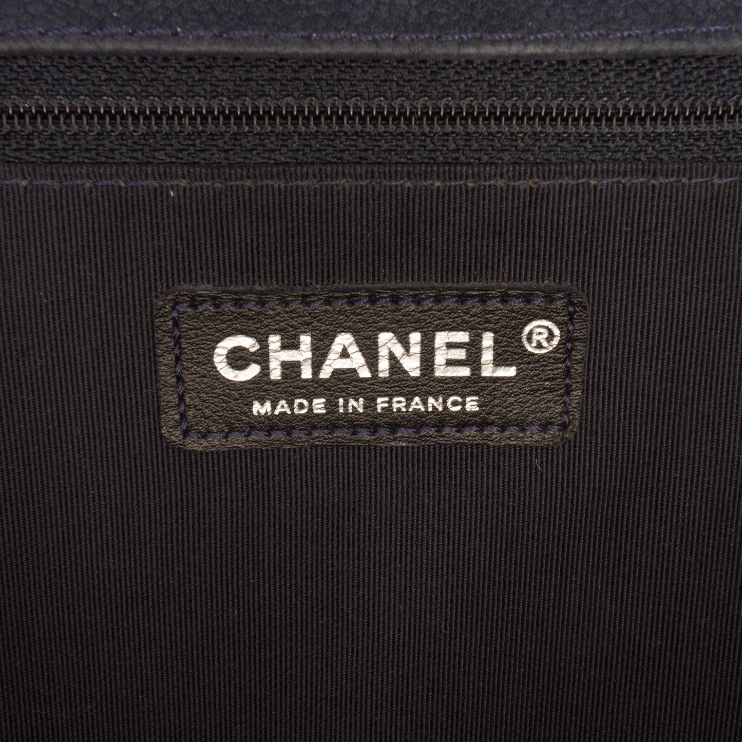 Large Iridescent Quilted Caviar Boy Flap