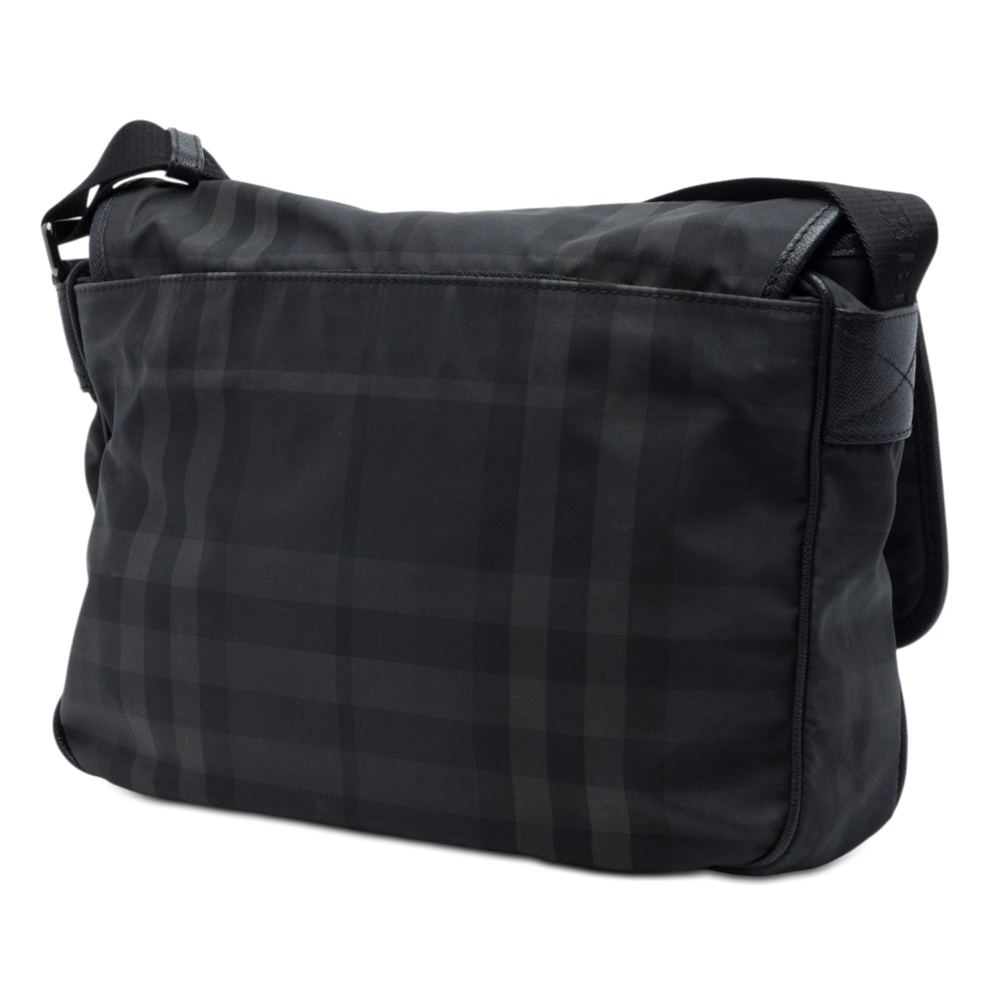 Burberry Smoke Check Nylon Messenger Bag