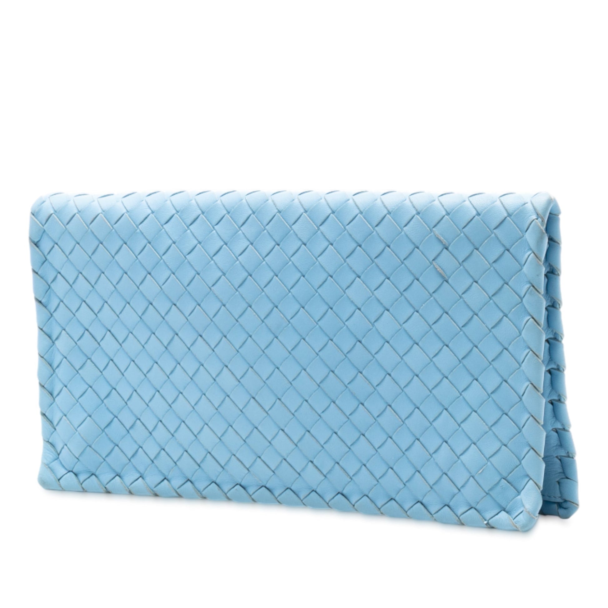 Bottega Veneta Nappa Intrecciato Turn Lock Clutch