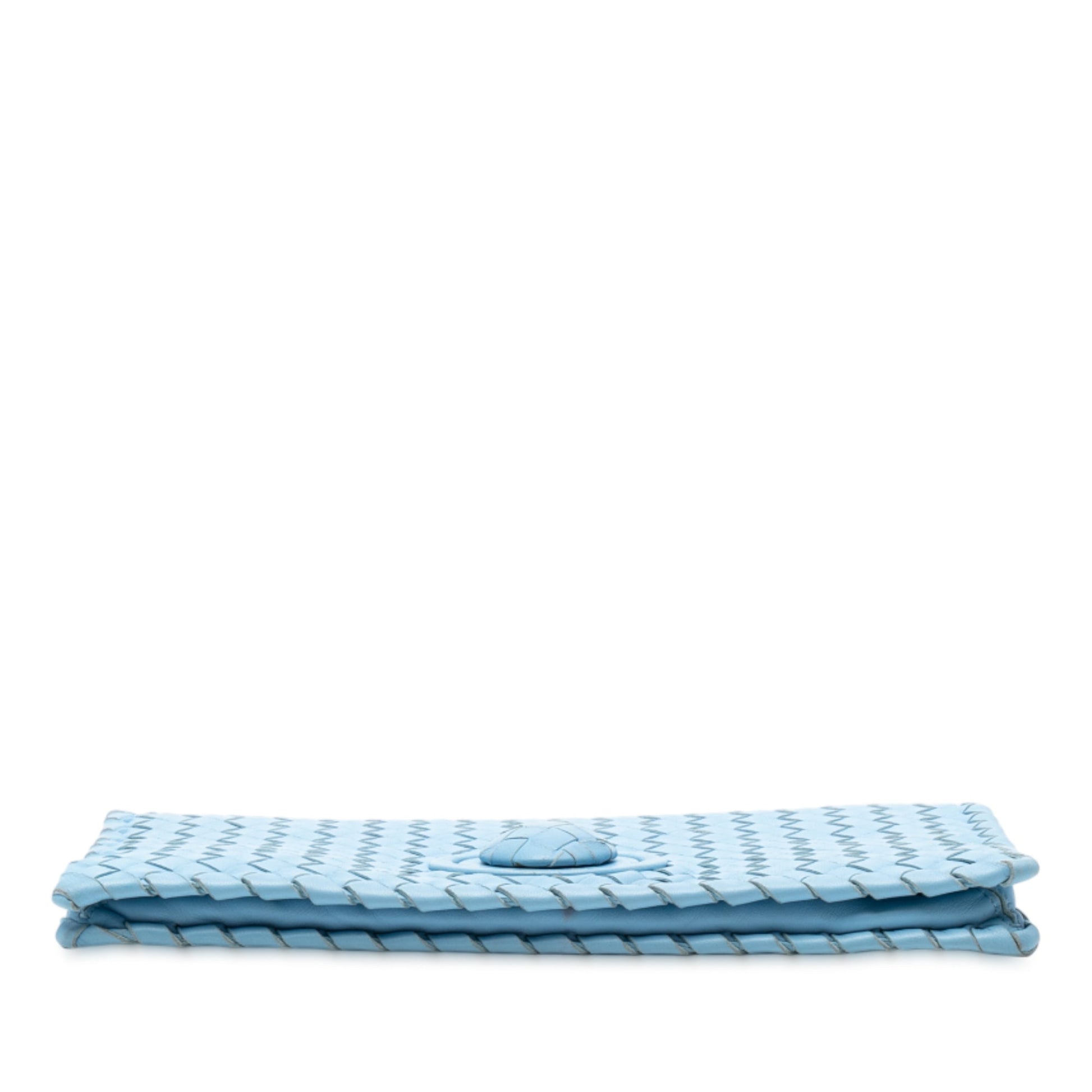 Bottega Veneta Nappa Intrecciato Turn Lock Clutch