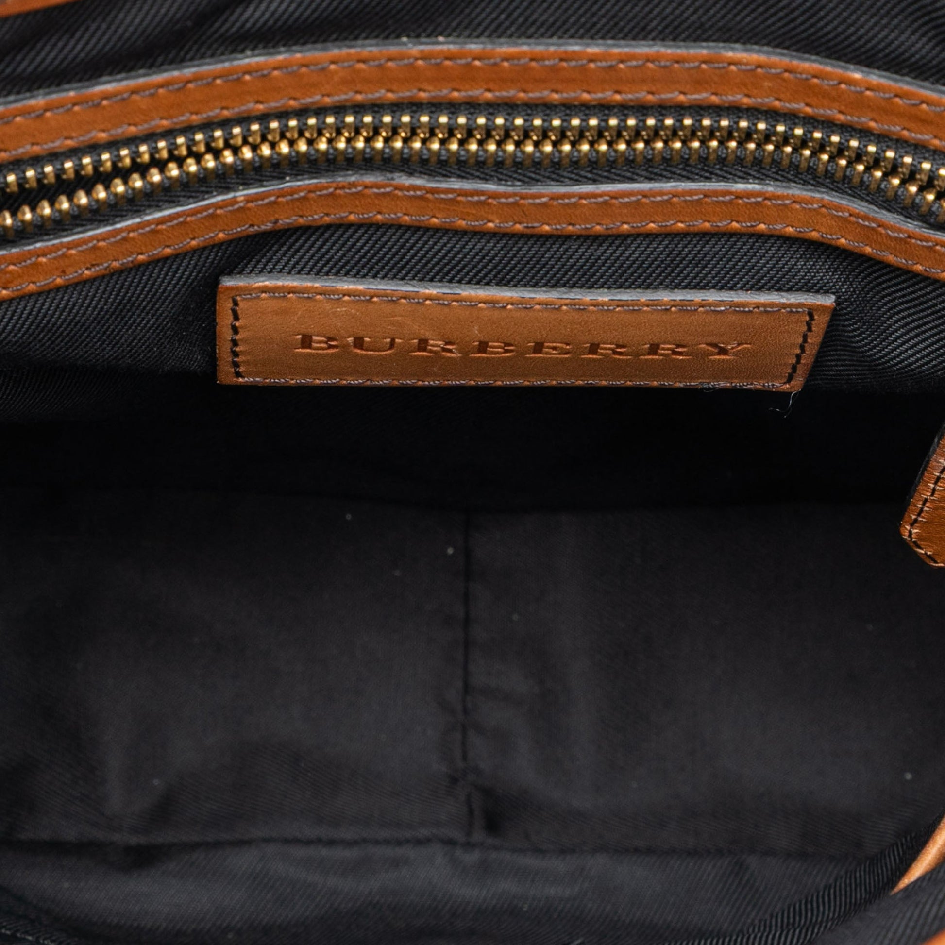 Haymarket Check Nylon Messenger Bag