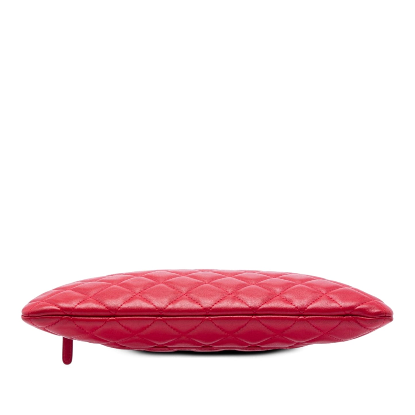 Chanel Medium Quilted Lambskin O Case Clutch